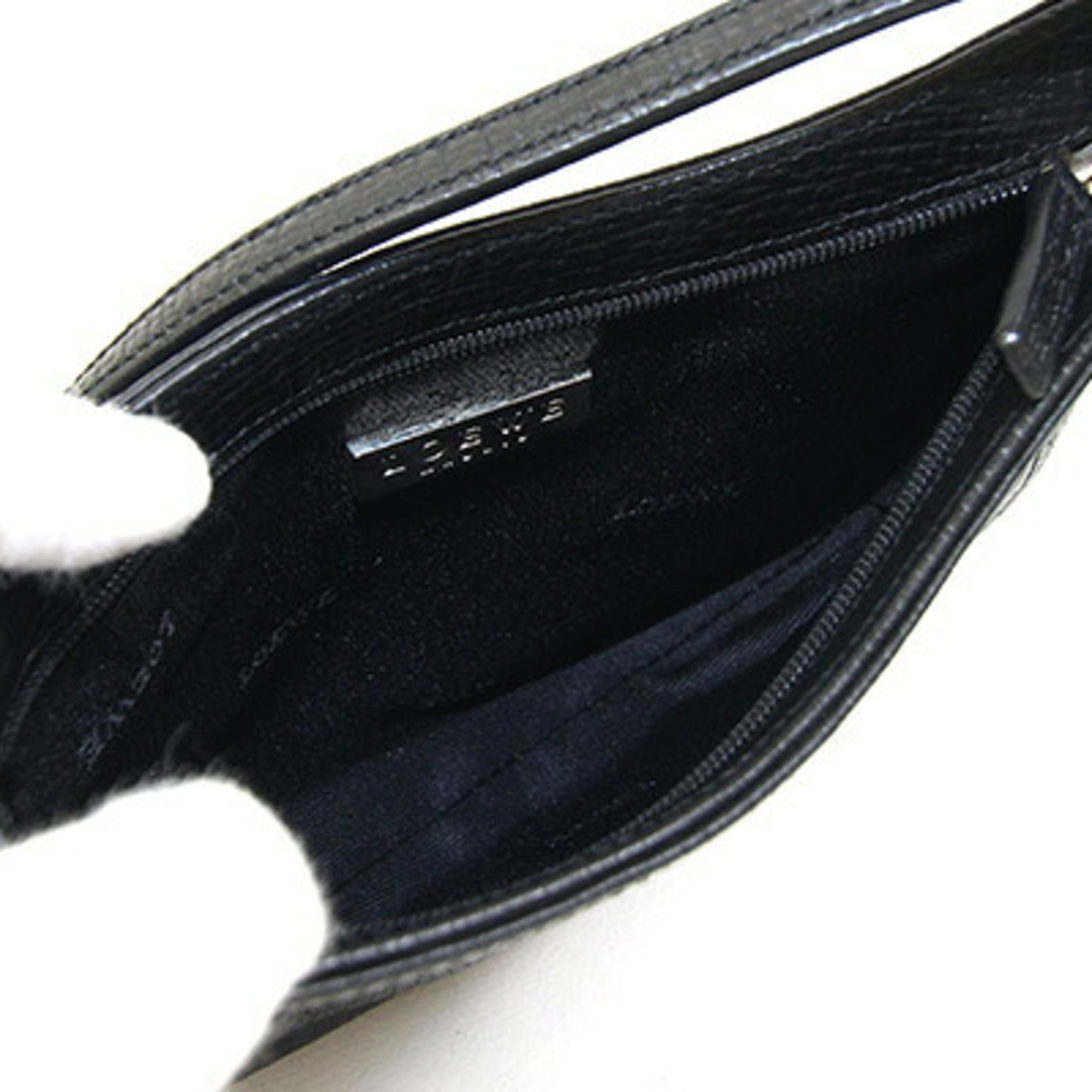 Loewe Black Leather Handbag Pouch (Pre-Owned)
