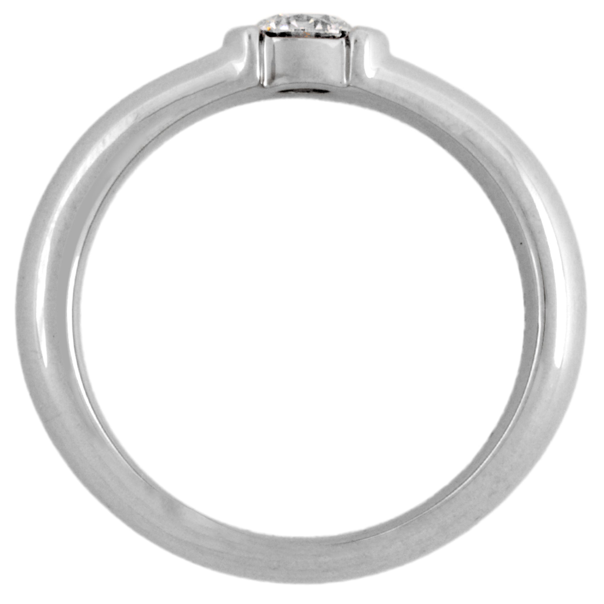 Tiffany Platinum 950 Band Ring (Pre-Owned)