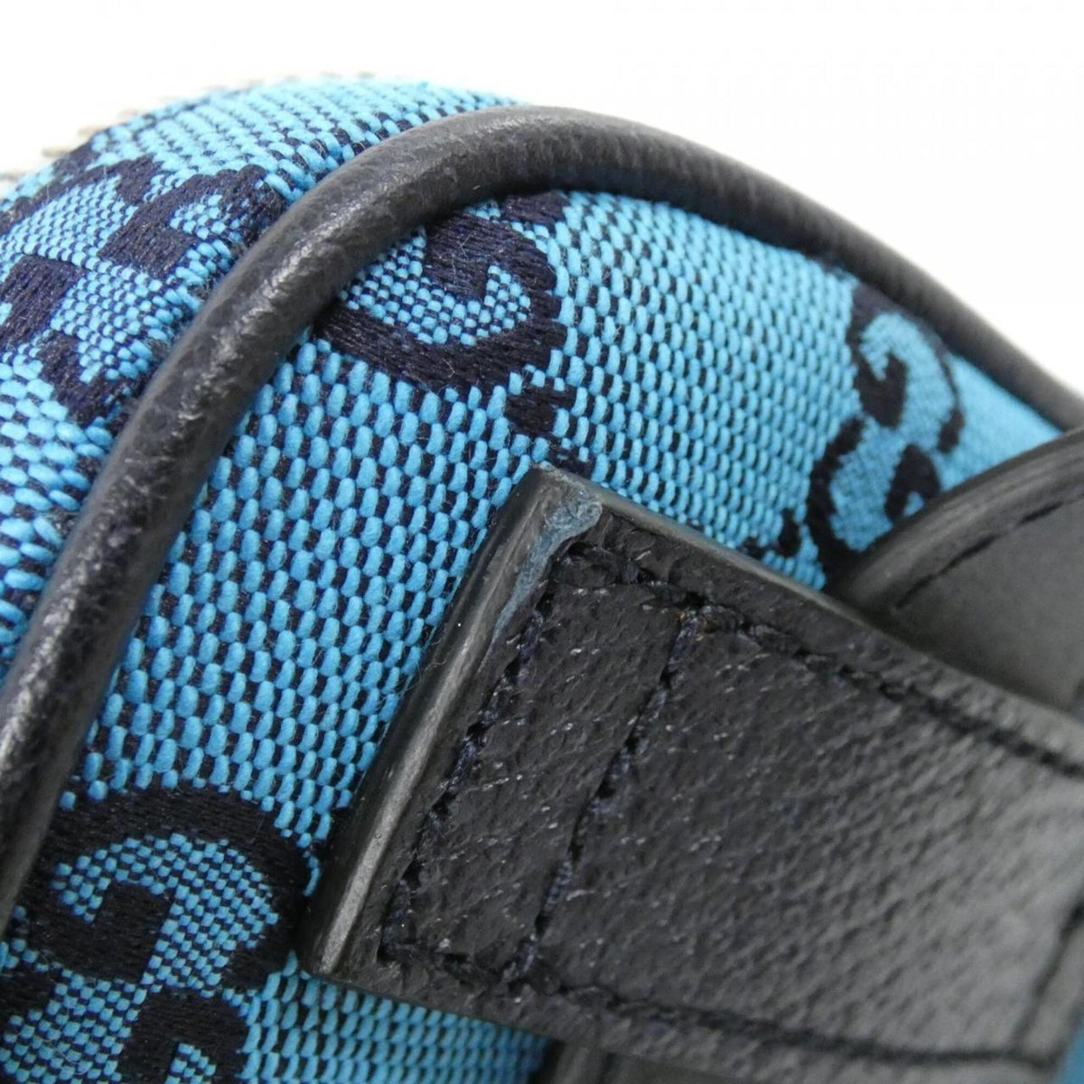 Gucci Blue Gg Canvas Fanny Pack (Pre-Owned)
