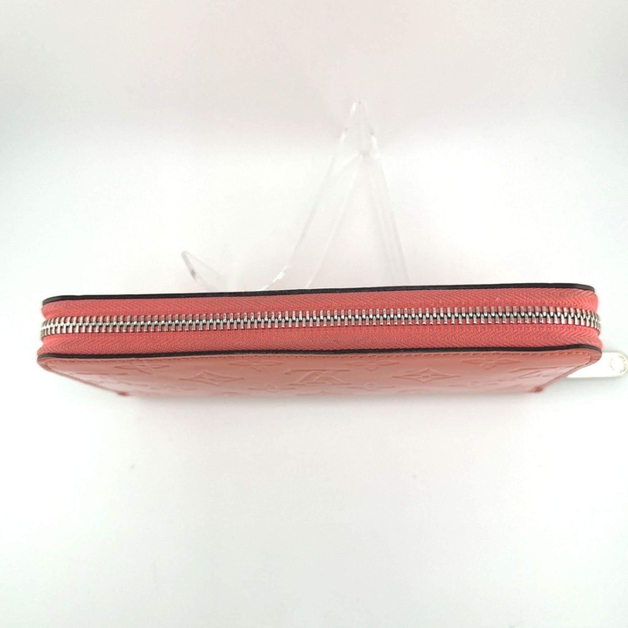Louis Vuitton Monogram Vernis Rose Litchi Monogram Vernis Long Wallet (Bi-Fold) (Pre-Owned)