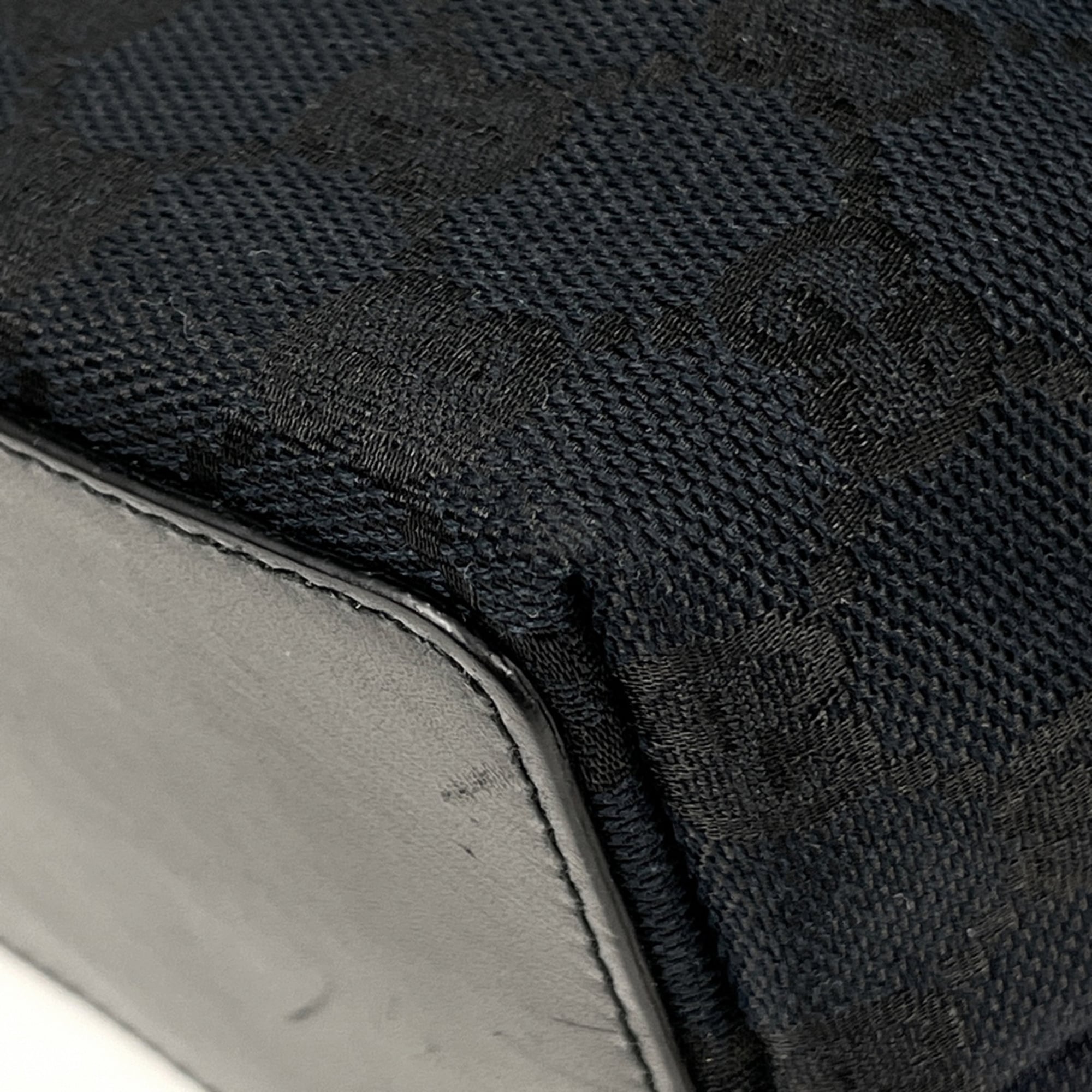 Gucci Black Gg Canvas Tote Bag (Pre-Owned)
