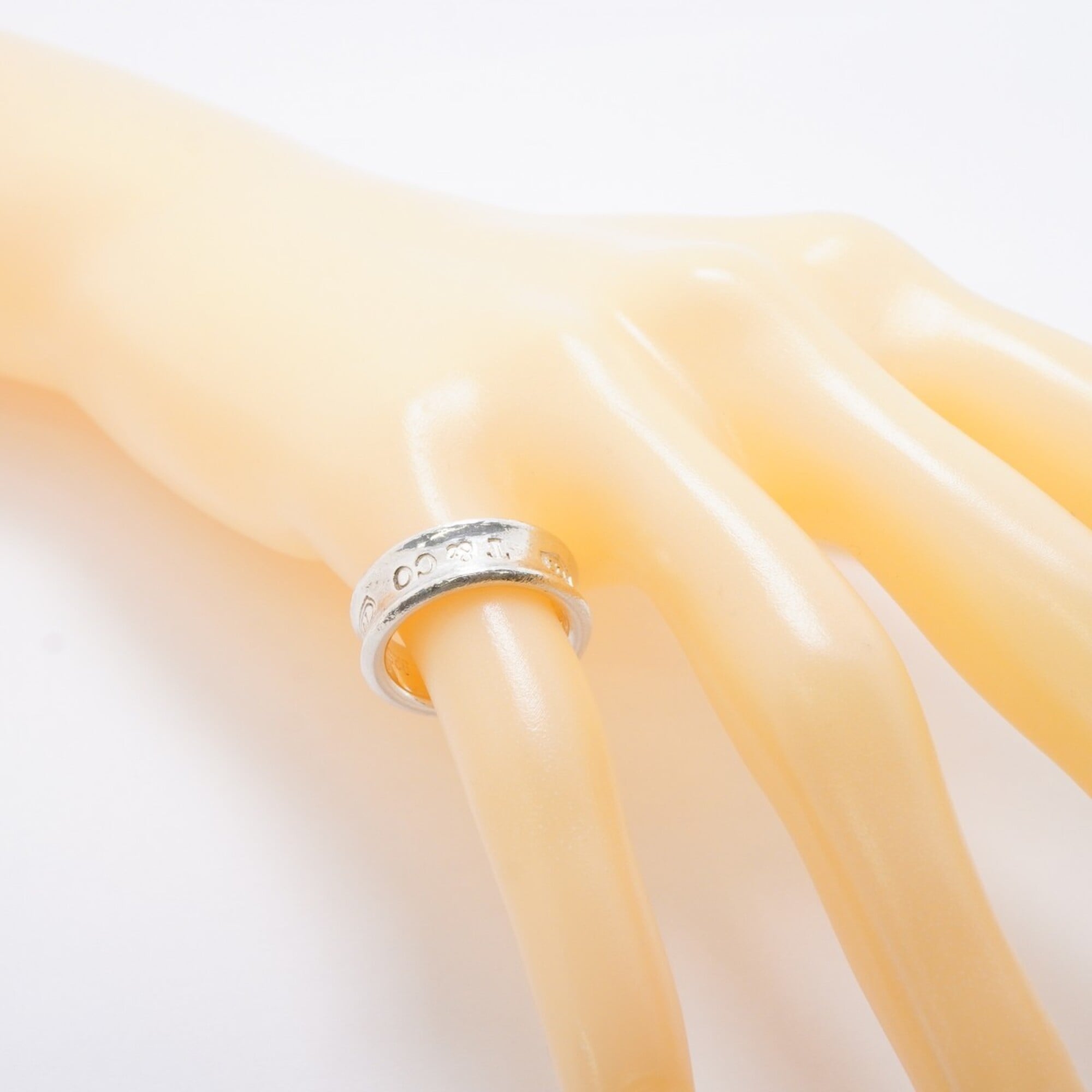 Tiffany Silver 925 Band Ring (Pre-Owned)