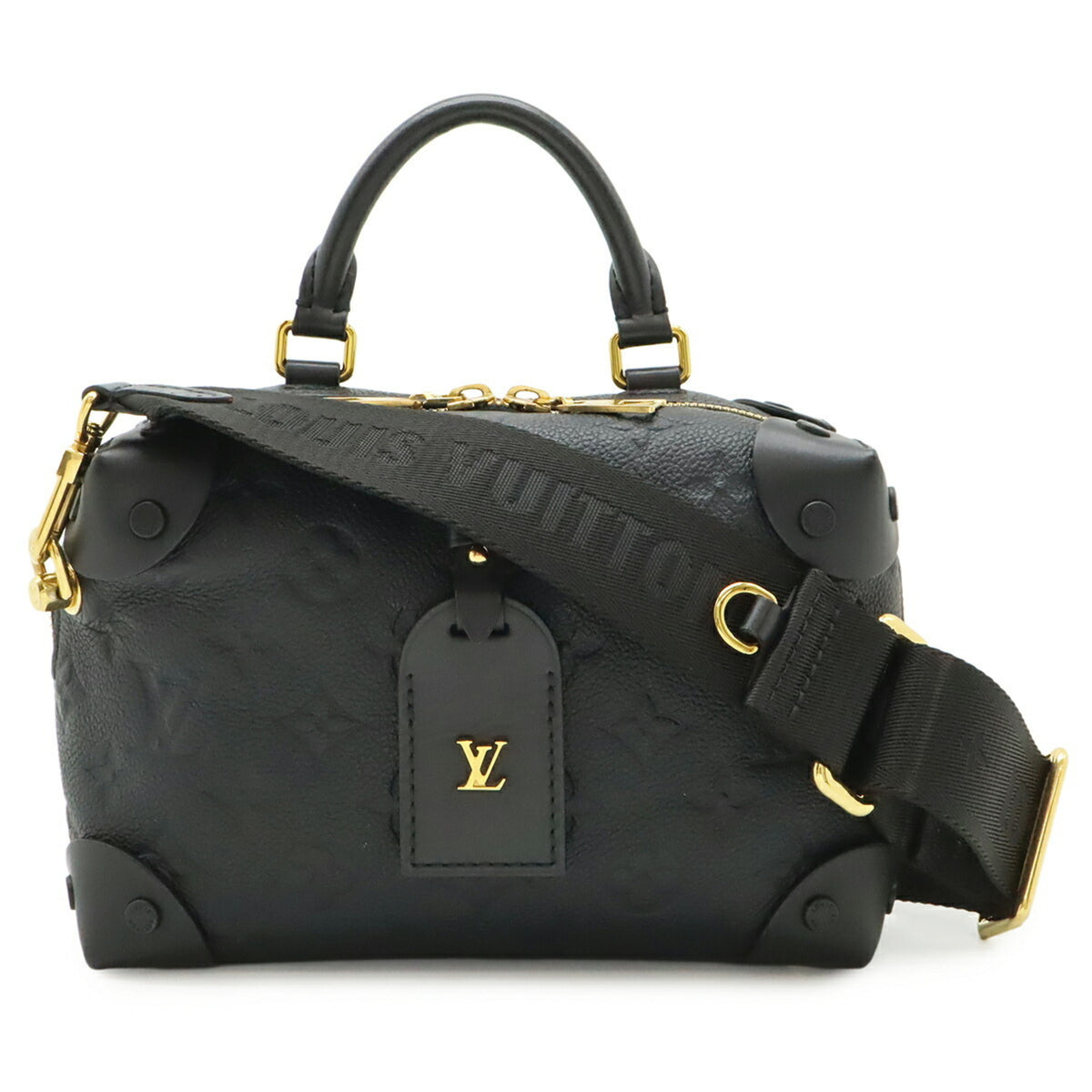 Louis Vuitton Noir Monogram Empreinte Handbag Shoulder Bag (Pre-Owned)