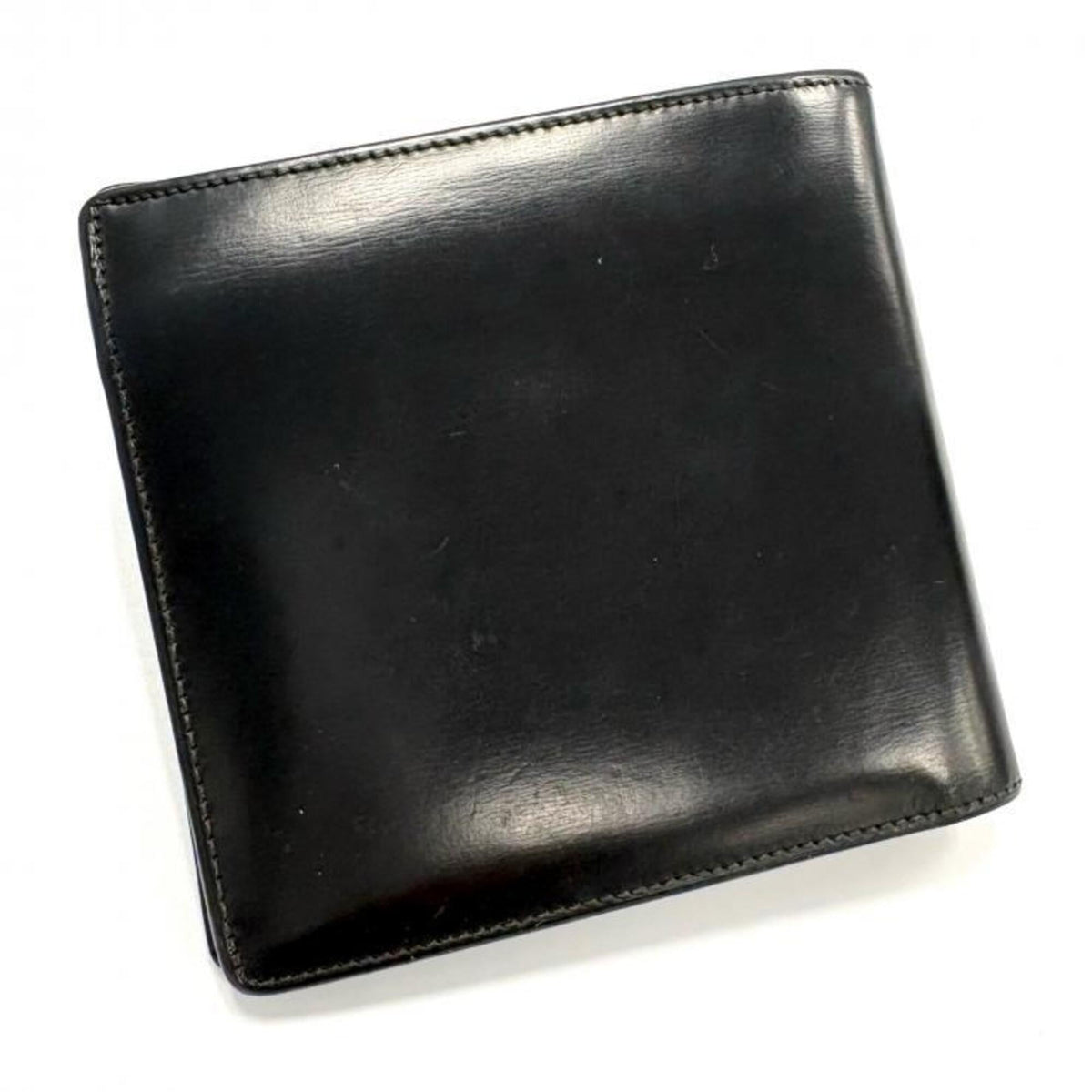 Cartier Black Leather Wallet (Bi-Fold) (Pre-Owned)