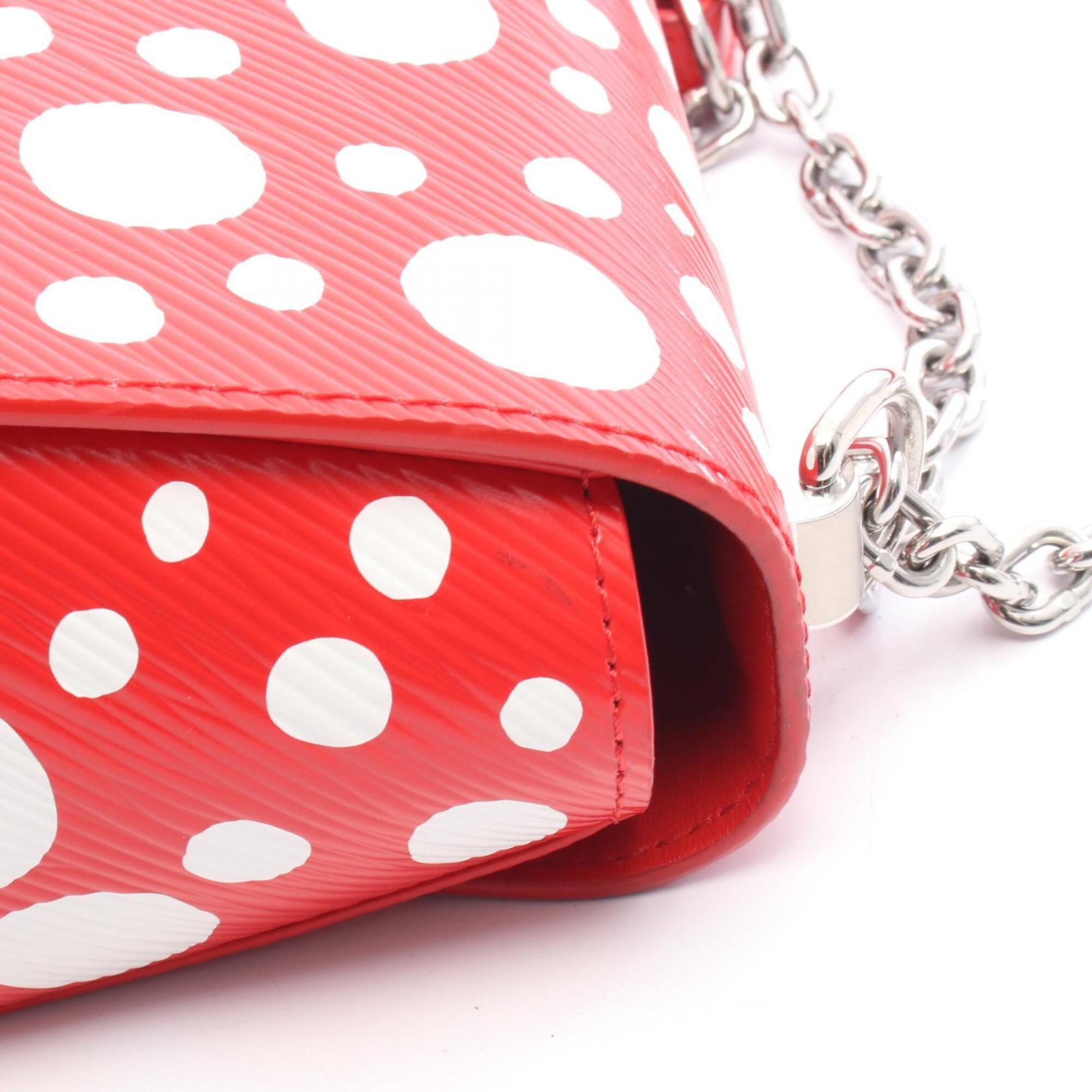 Louis Vuitton Red Color Rouge White Epi Leather Handbag Shoulder Bag (Pre-Owned)