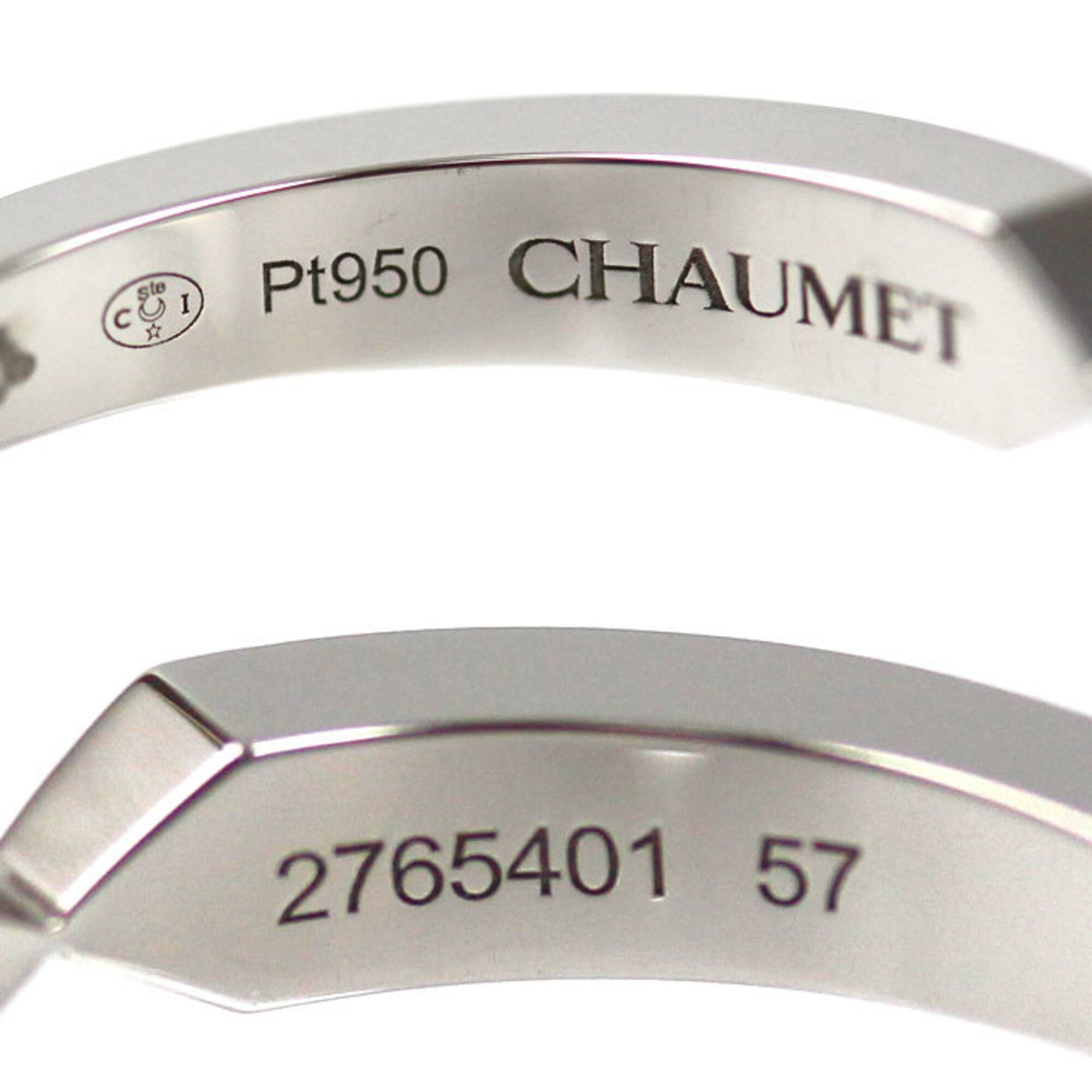 Chaumet Platinum 950 Band Ring (Pre-Owned)