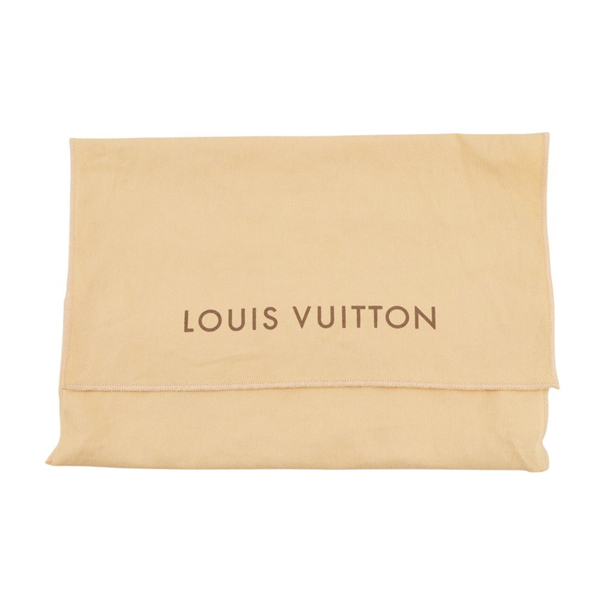 Louis Vuitton Ebene Red Color Damier Canvas Pouch Shoulder Bag (Pre-Owned)