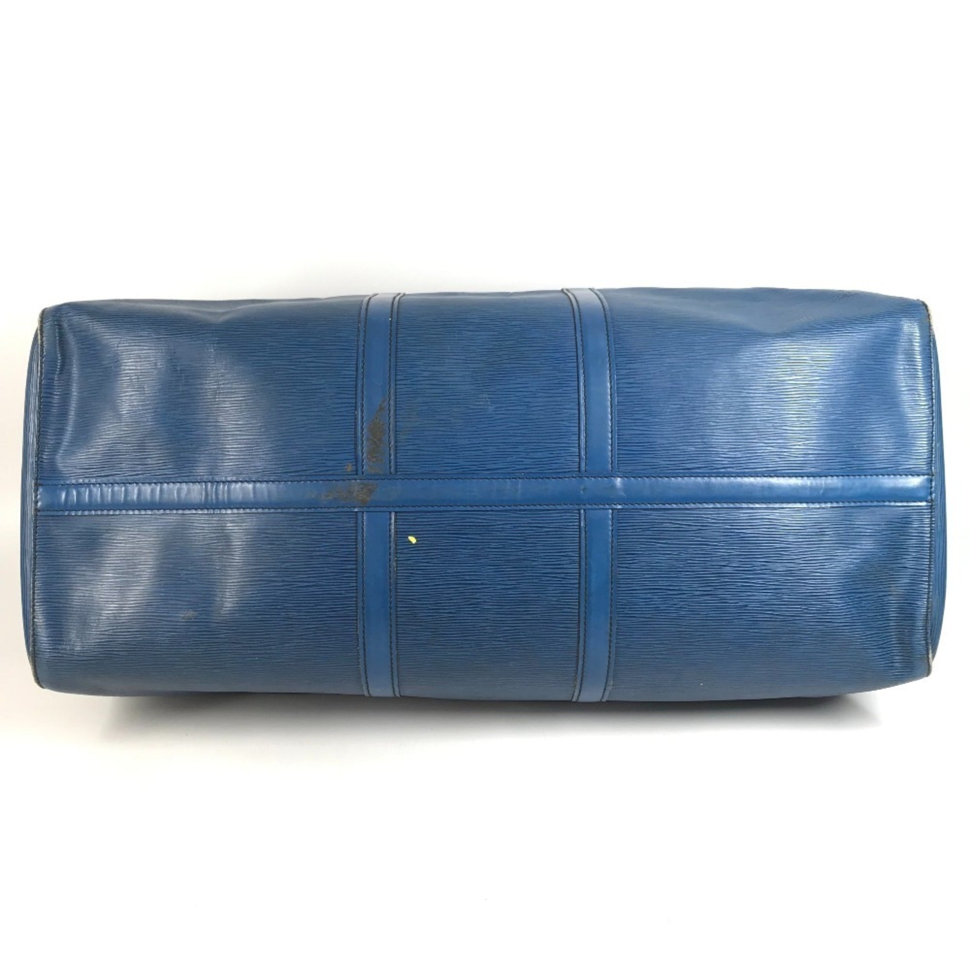 Louis Vuitton Blue Toledo Blue Epi Leather Boston Bag (Pre-Owned)