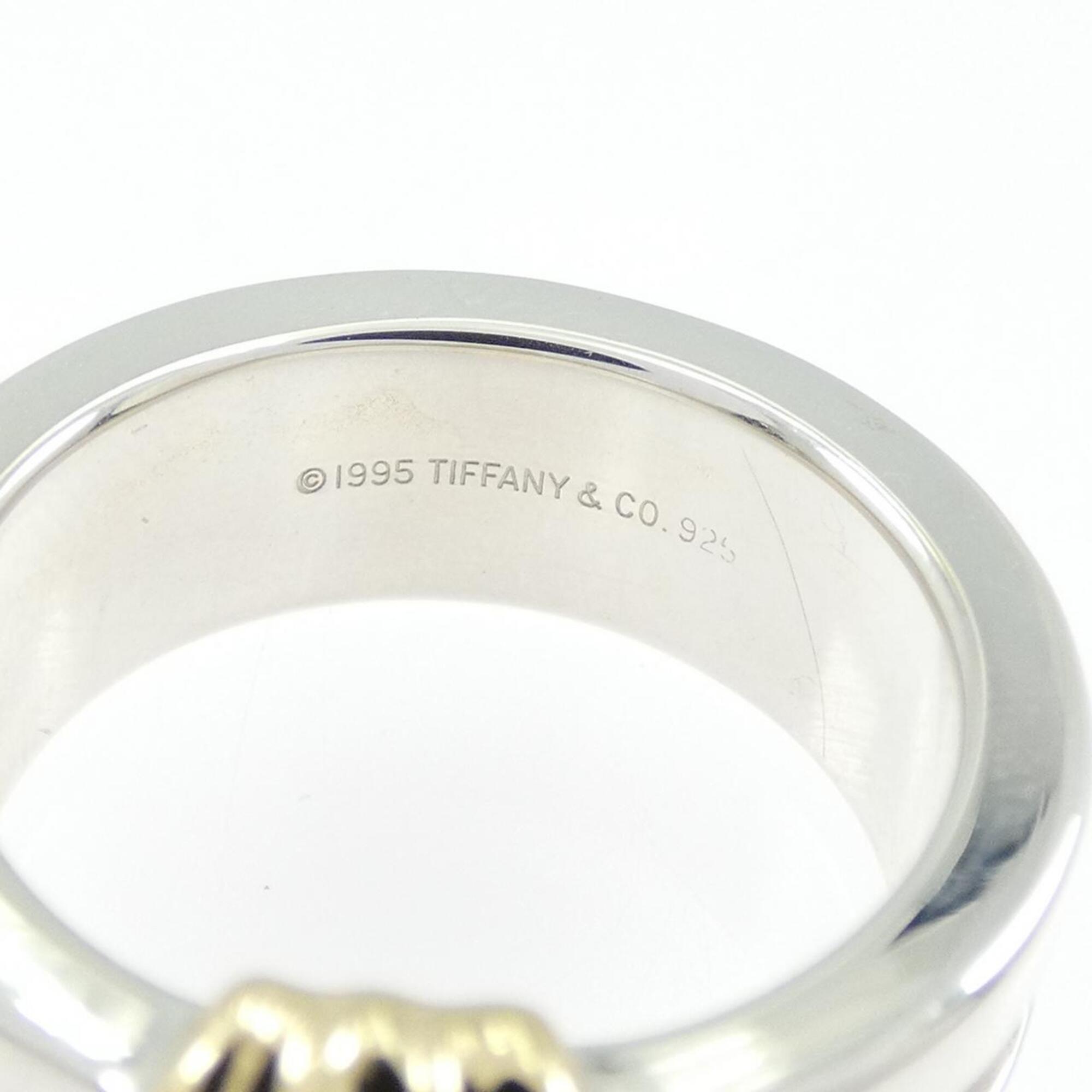 Tiffany Yellow Gold (18K) Silver 925 Band Ring (Pre-Owned)