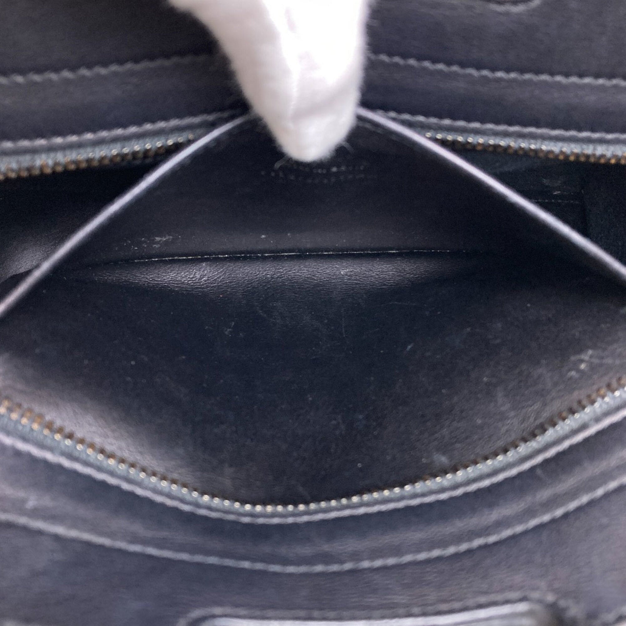 Saint Laurent Black Leather Handbag (Pre-Owned)