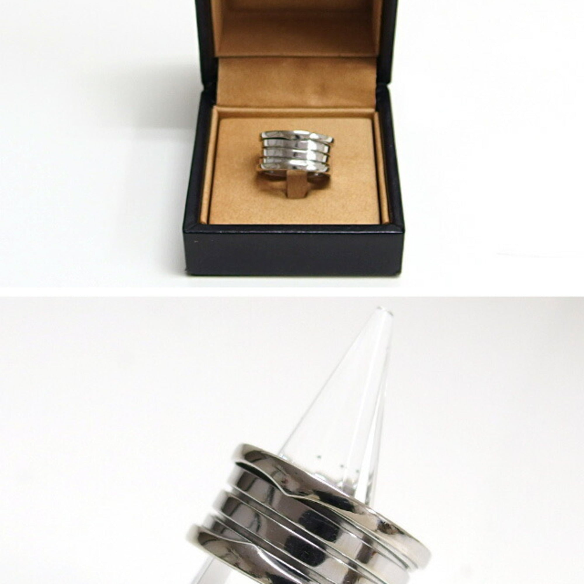 Bvlgari White Gold (18K) Band Ring (Pre-Owned)