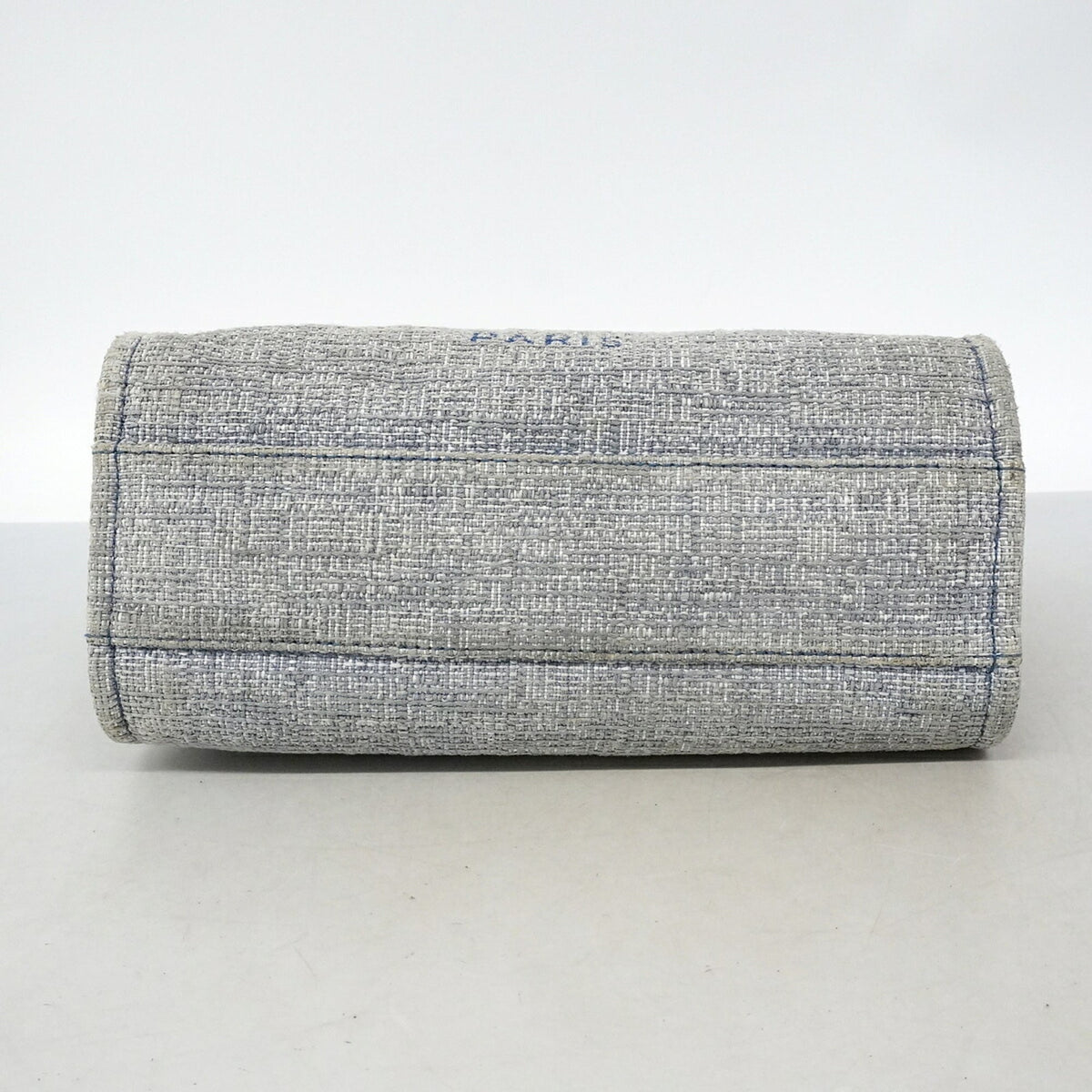 Chanel Navy Tweed Tote Bag (Pre-Owned)