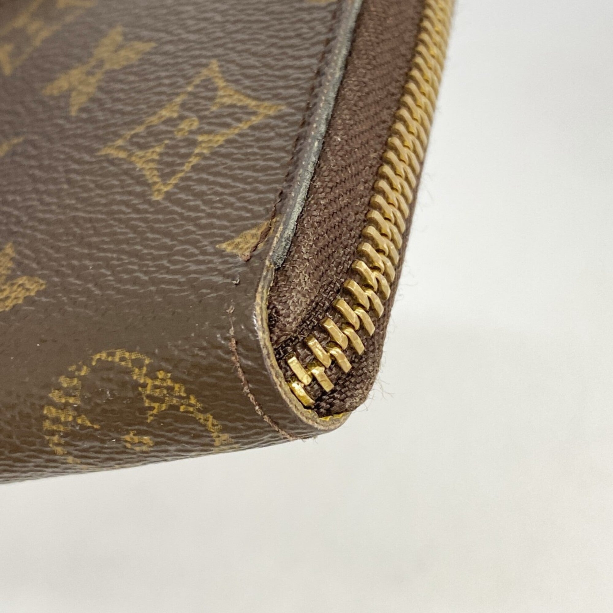 Louis Vuitton Brown Mimosa Long Wallet (Bi-Fold) (Pre-Owned)