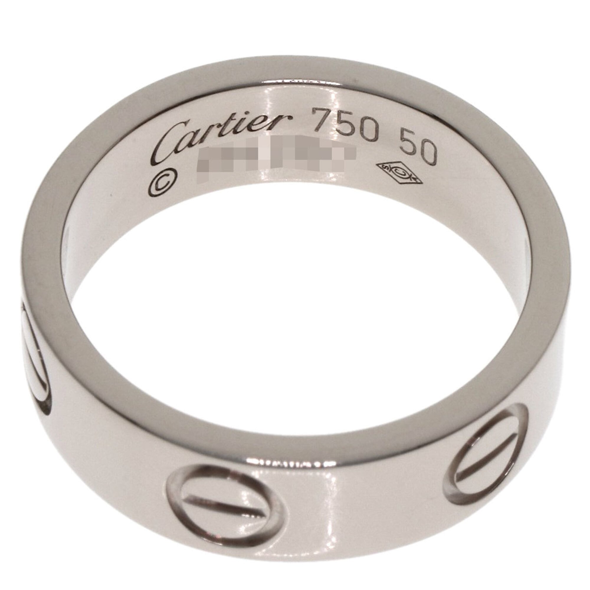 Cartier White Gold (18K) Band Ring (Pre-Owned)