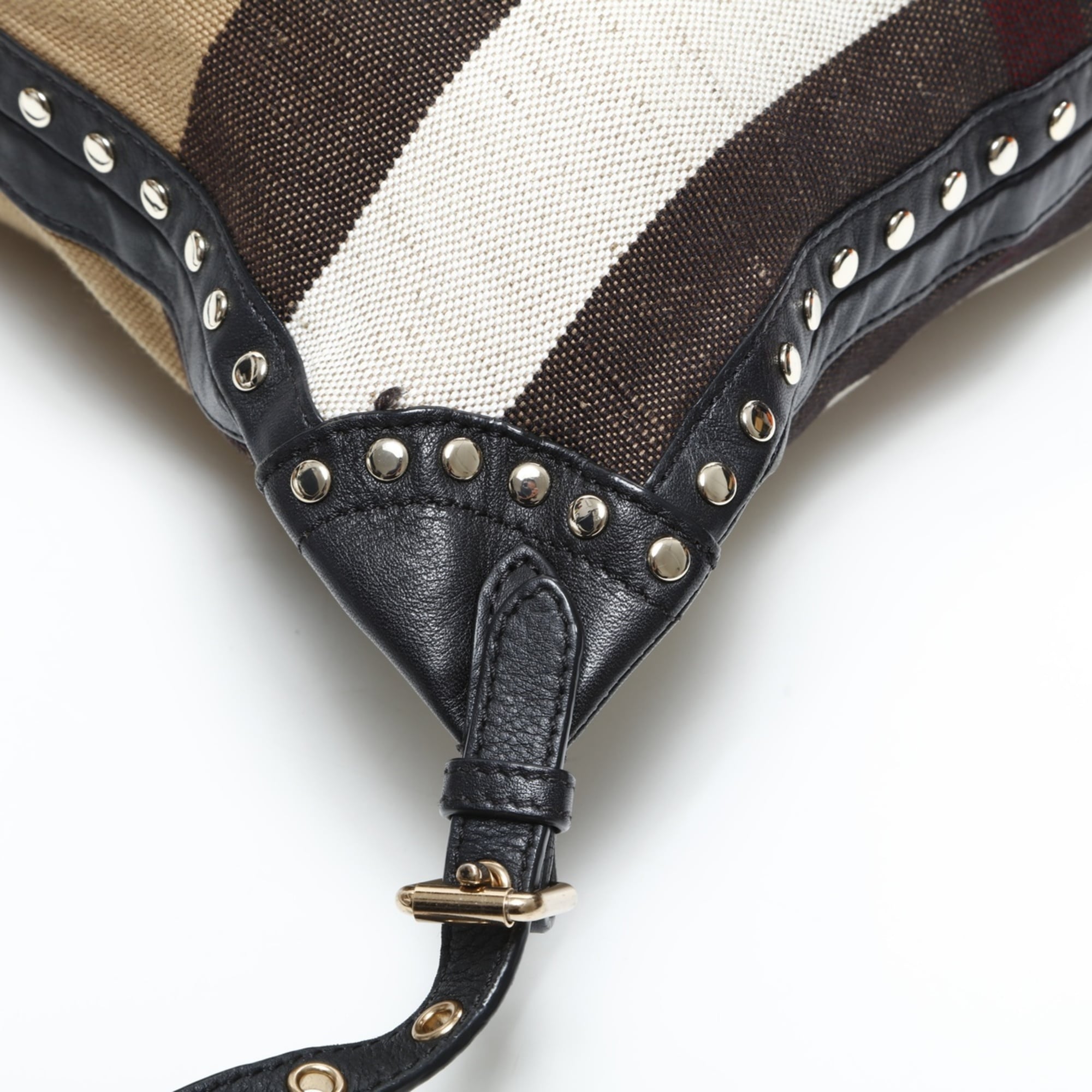 Burberry Beige Canvas Backpack (Pre-Owned)