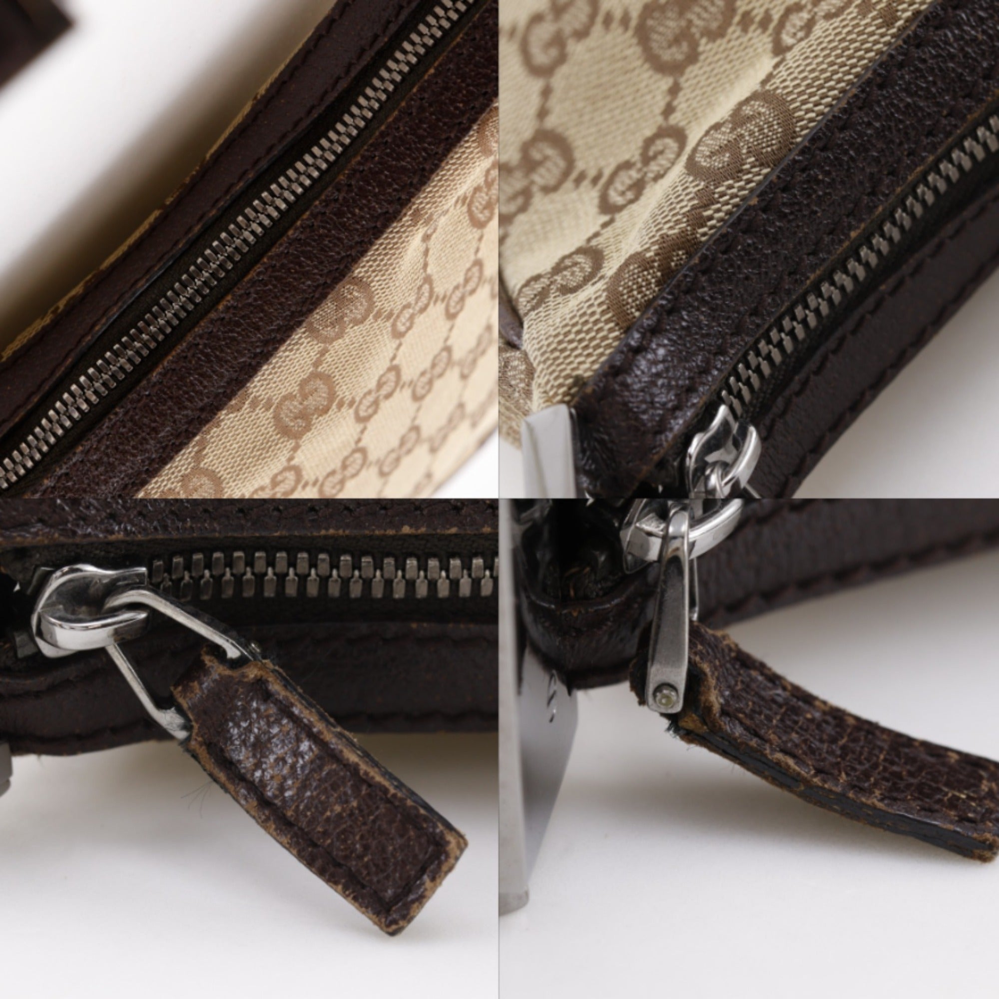Gucci Brown Gg Canvas Shoulder Bag (Pre-Owned)