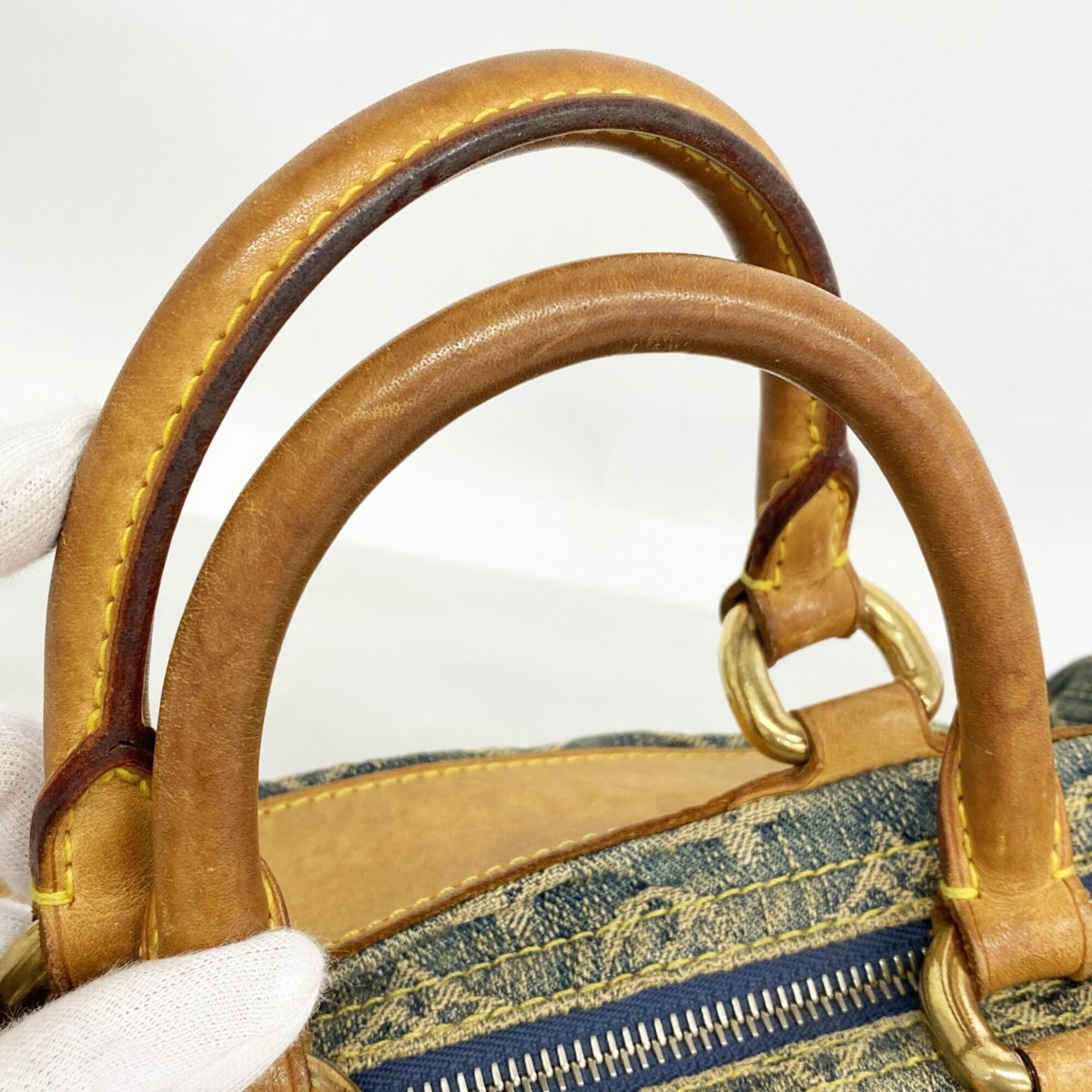Louis Vuitton Blue Handbag (Pre-Owned)