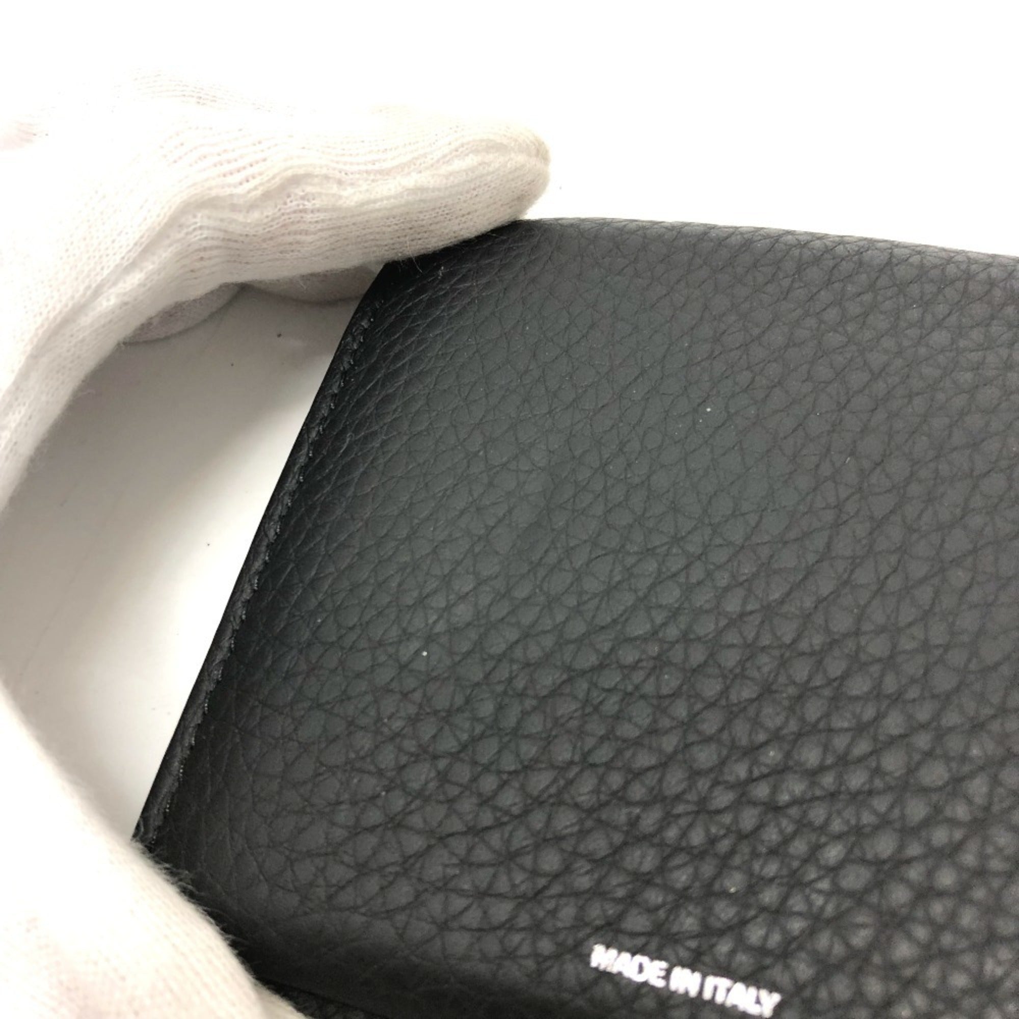 Burberry Black Leather Wallet (Bi-Fold) (Pre-Owned)