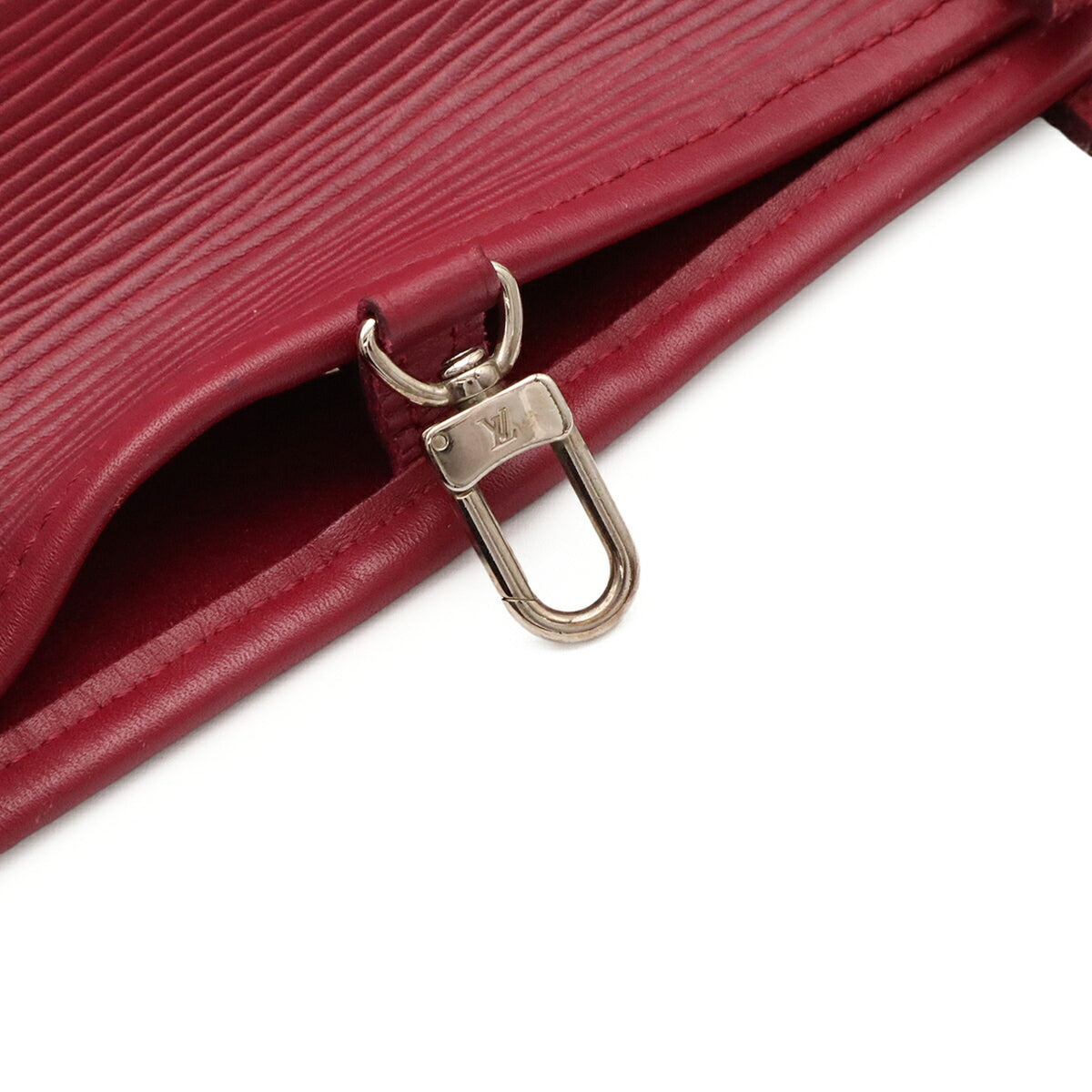 Louis Vuitton Fuchsia Fuchsia Pink Epi Leather Pouch Shoulder Bag Tote Bag (Pre-Owned)