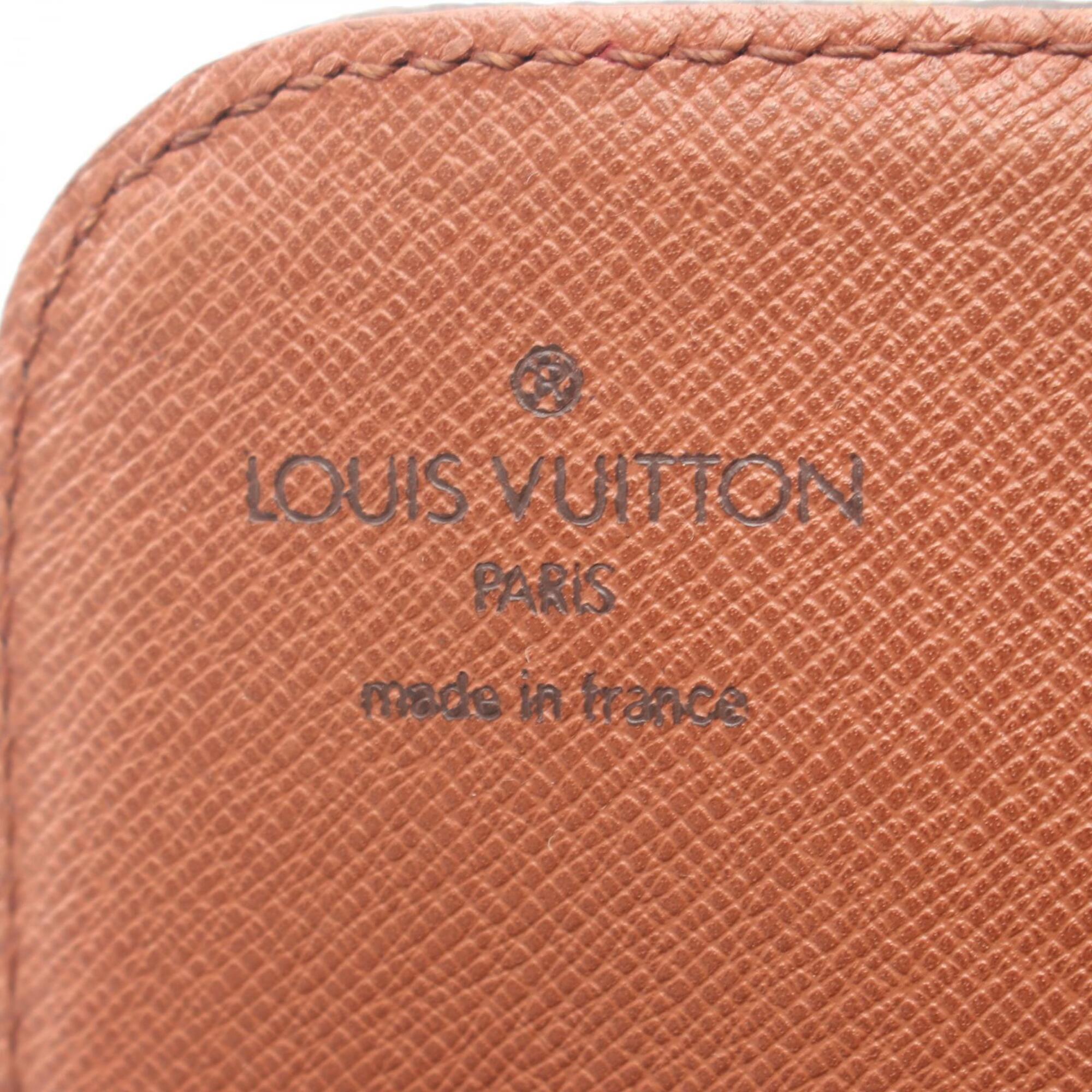 Louis Vuitton Brown Coated Canvas Pvc Monogram Leather Handbag Shoulder Bag (Pre-Owned)