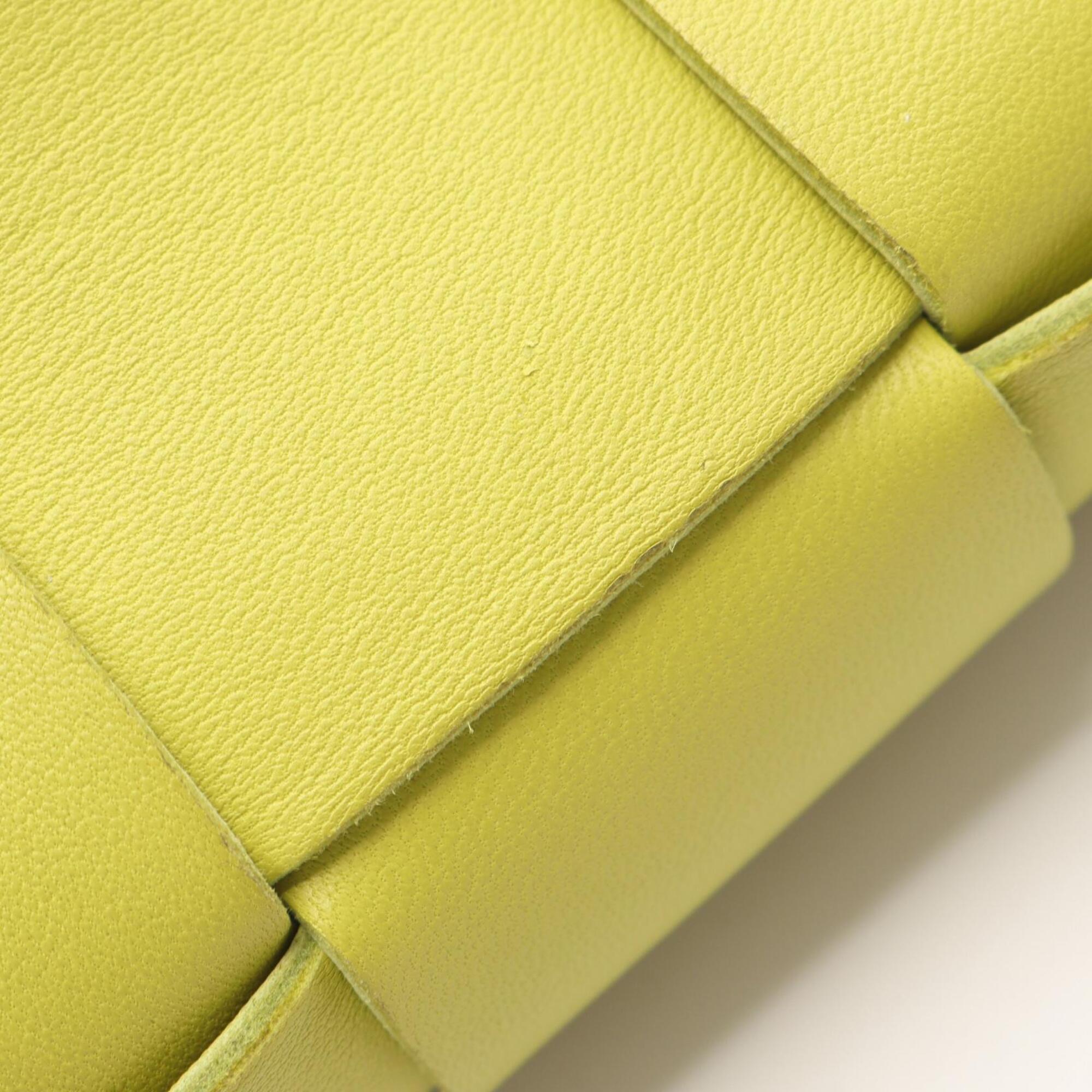 Bottega Veneta Green Leather Fanny Pack (Pre-Owned)