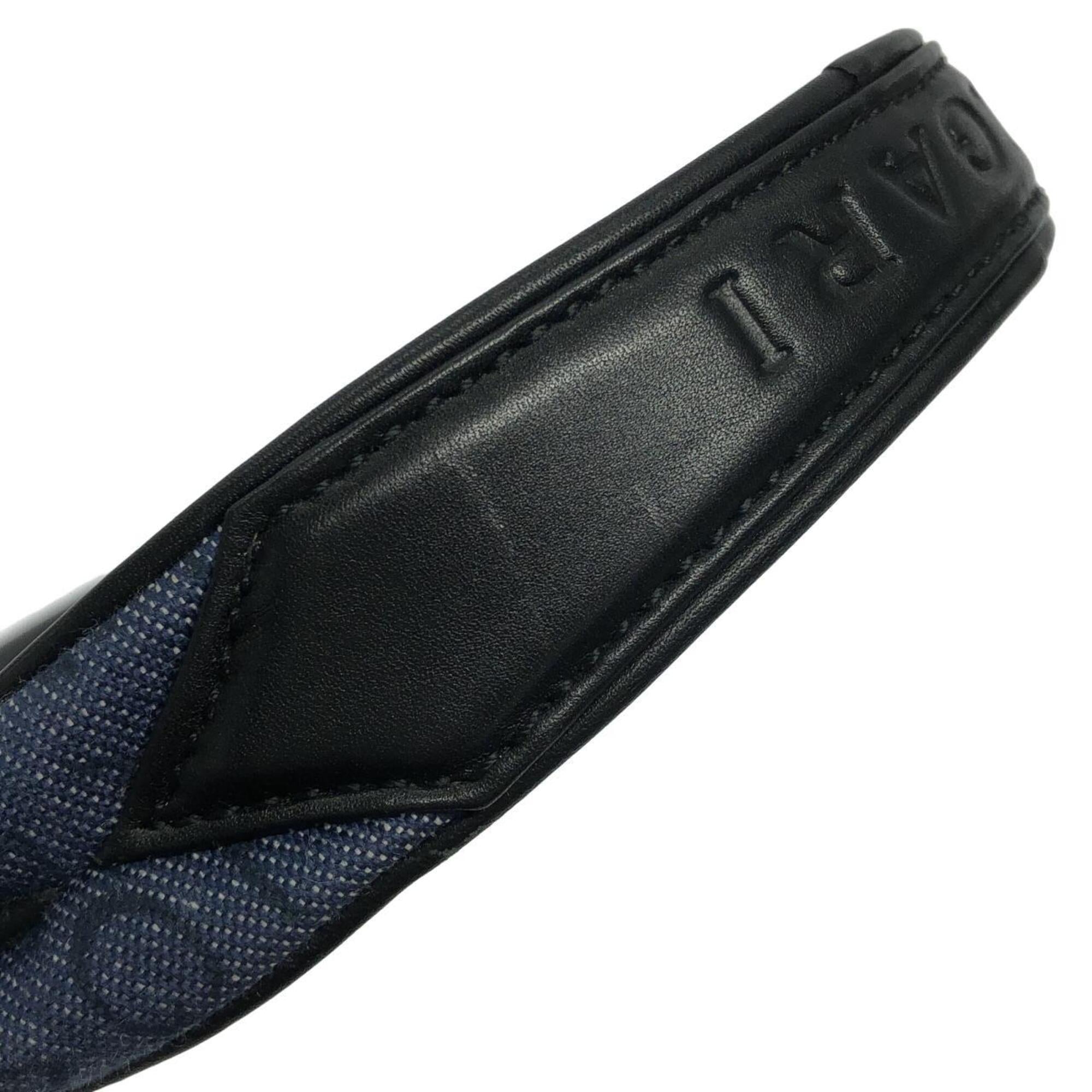 Bvlgari Blue Denim Leather Shoulder Bag (Pre-Owned)