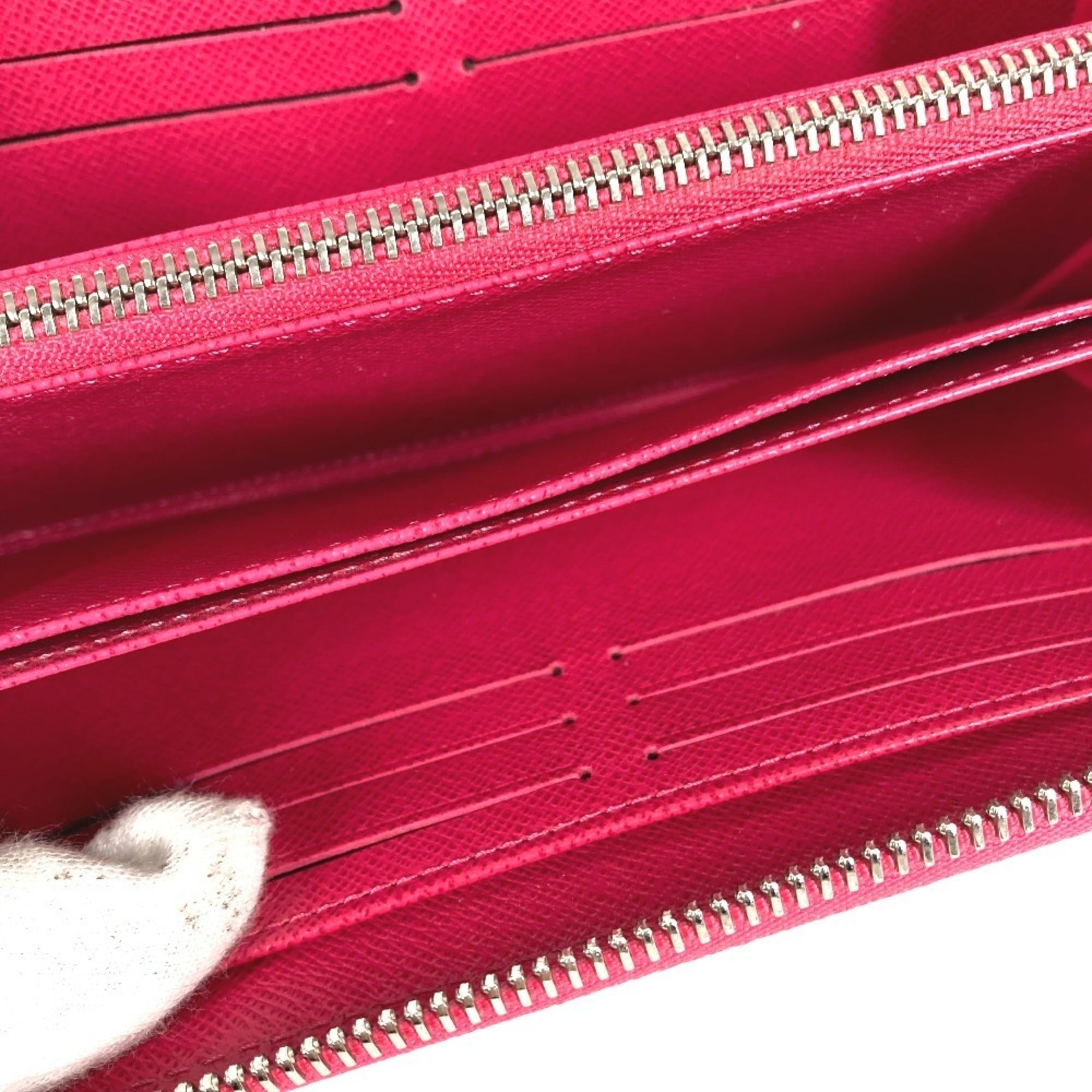 Louis Vuitton Epi Pink Epi Leather Long Wallet (Bi-Fold) (Pre-Owned)