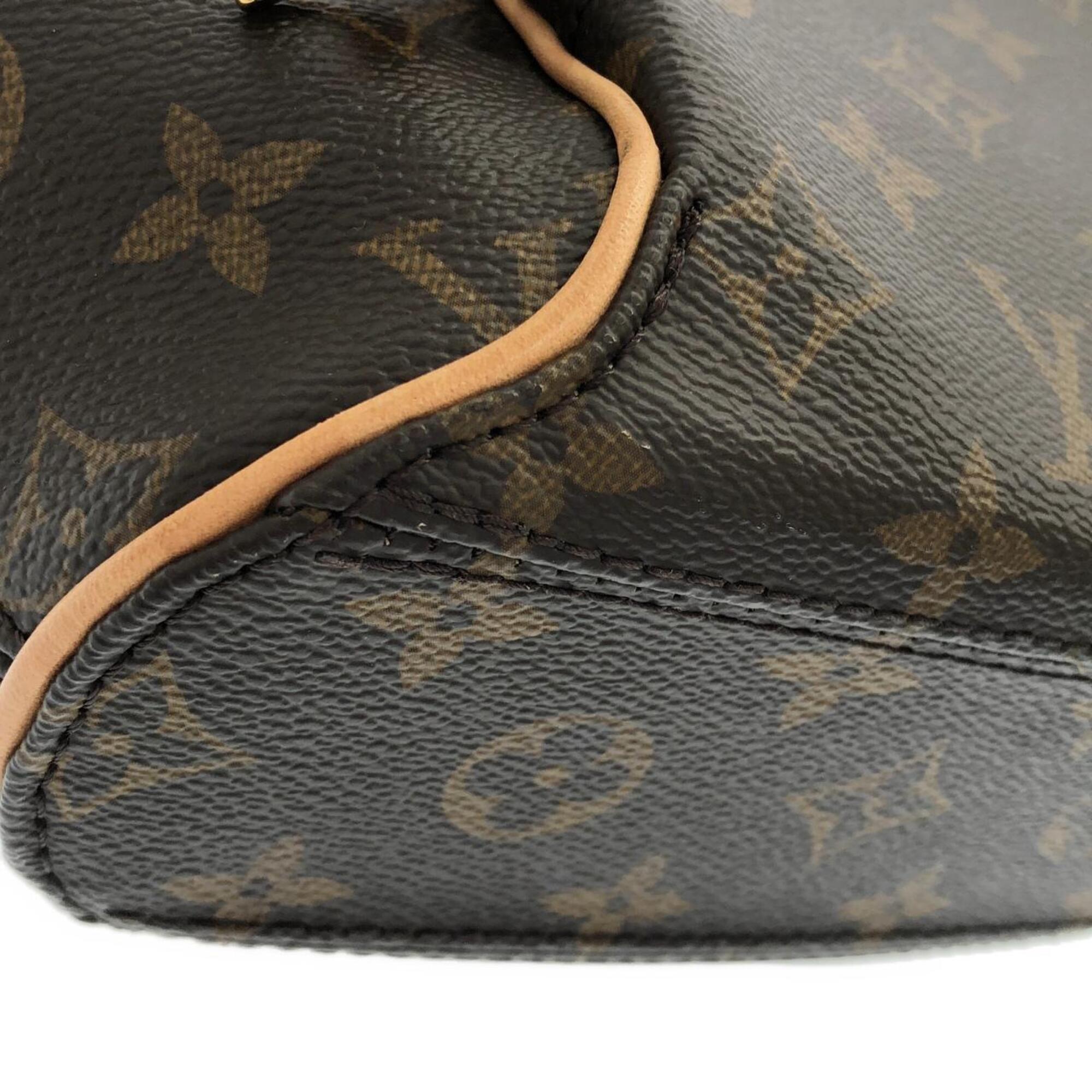 Louis Vuitton Monogram Marron Coated Canvas Handbag (Pre-Owned)