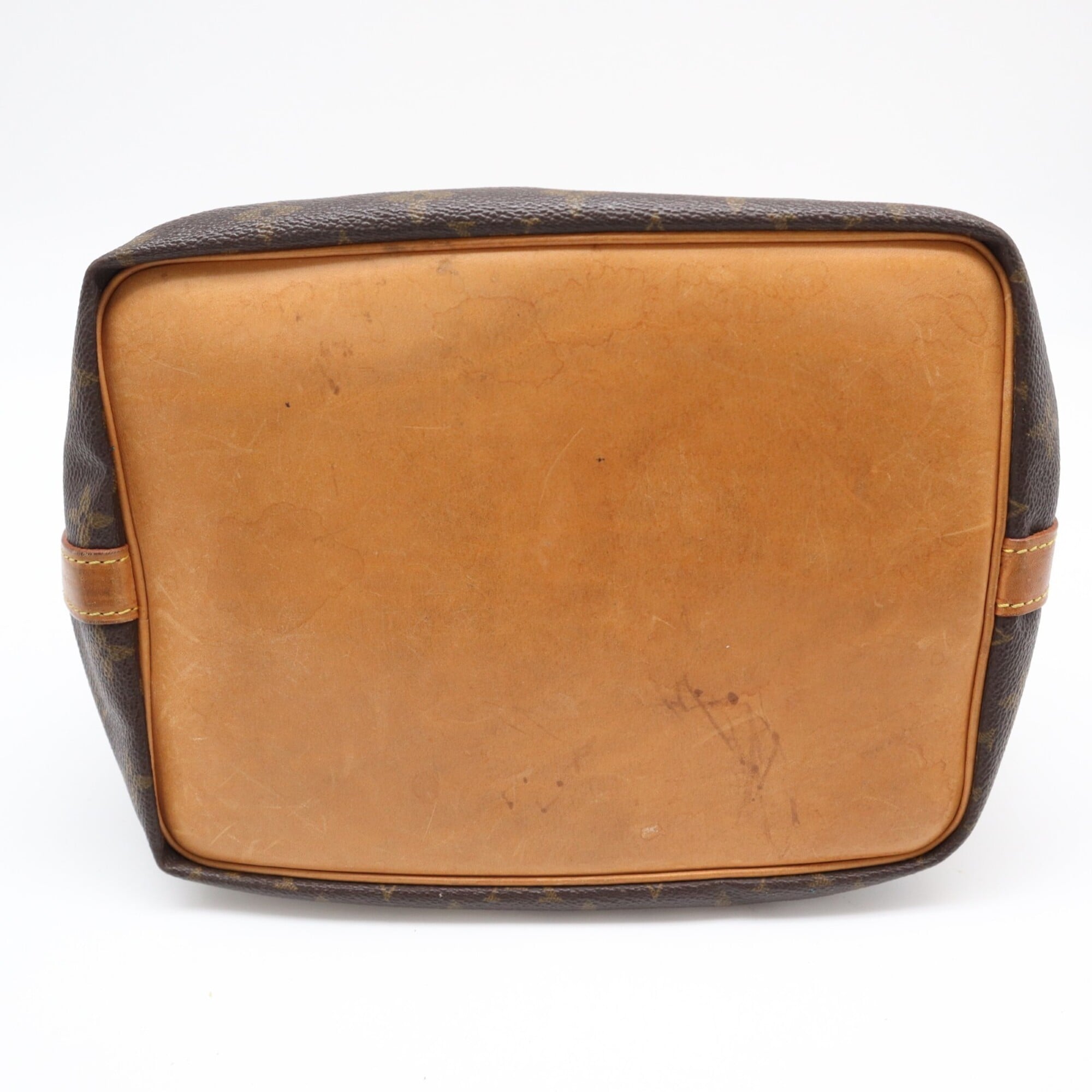 Louis Vuitton Monogram Brown Coated Canvas Leather Handbag (Pre-Owned)