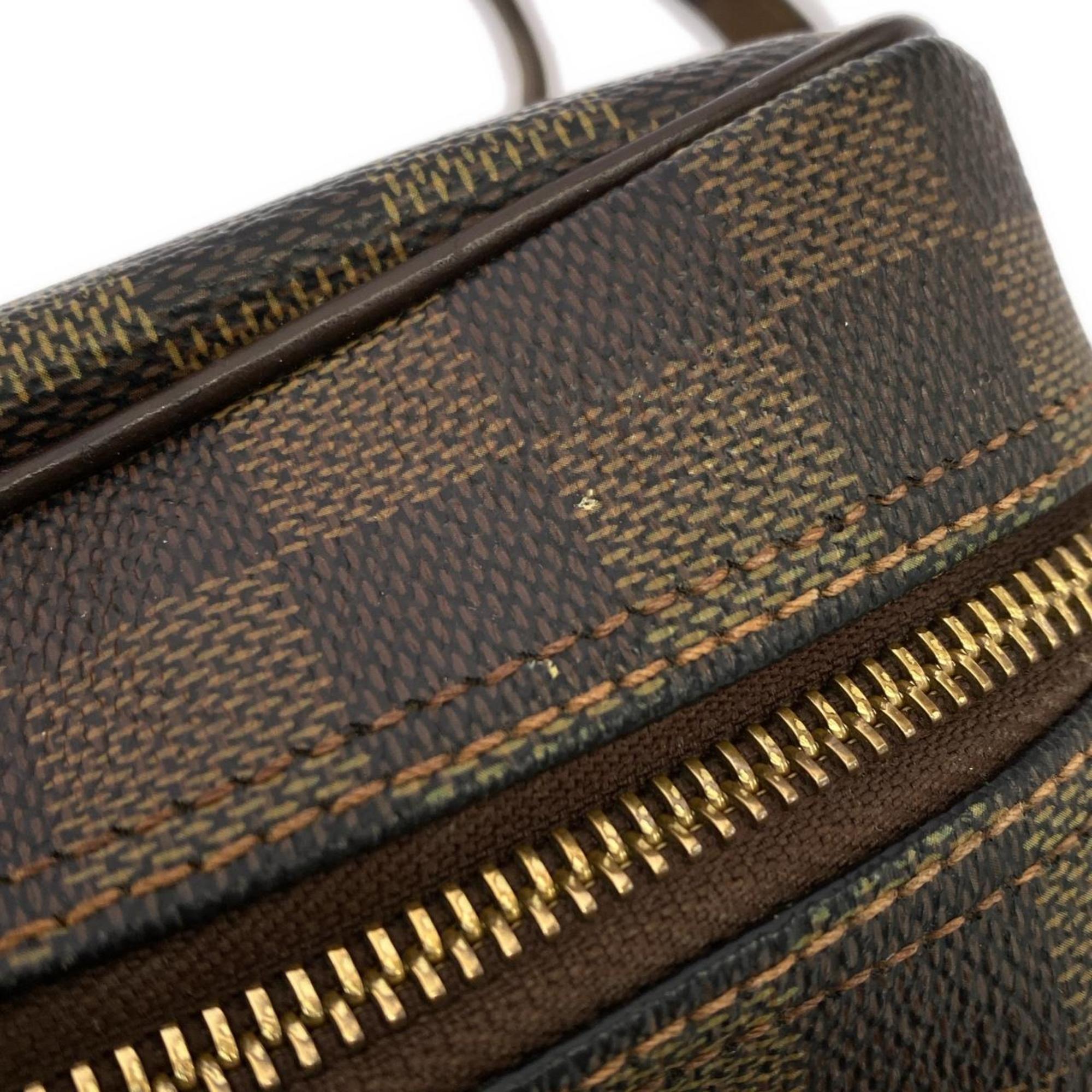 Louis Vuitton Brown Coated Canvas Shoulder Bag (Pre-Owned)