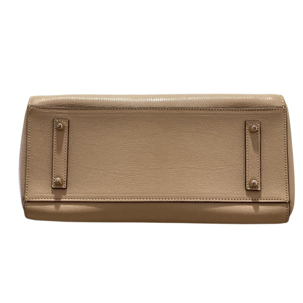 Anya Hindmarch Beige Leather Shoulder Bag Tote Bag (Pre-Owned)