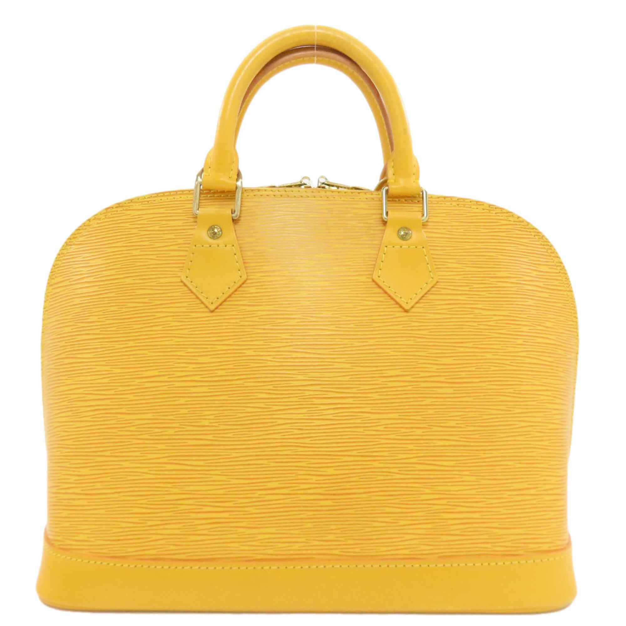 Louis Vuitton Yellow Epi Leather Handbag (Pre-Owned)