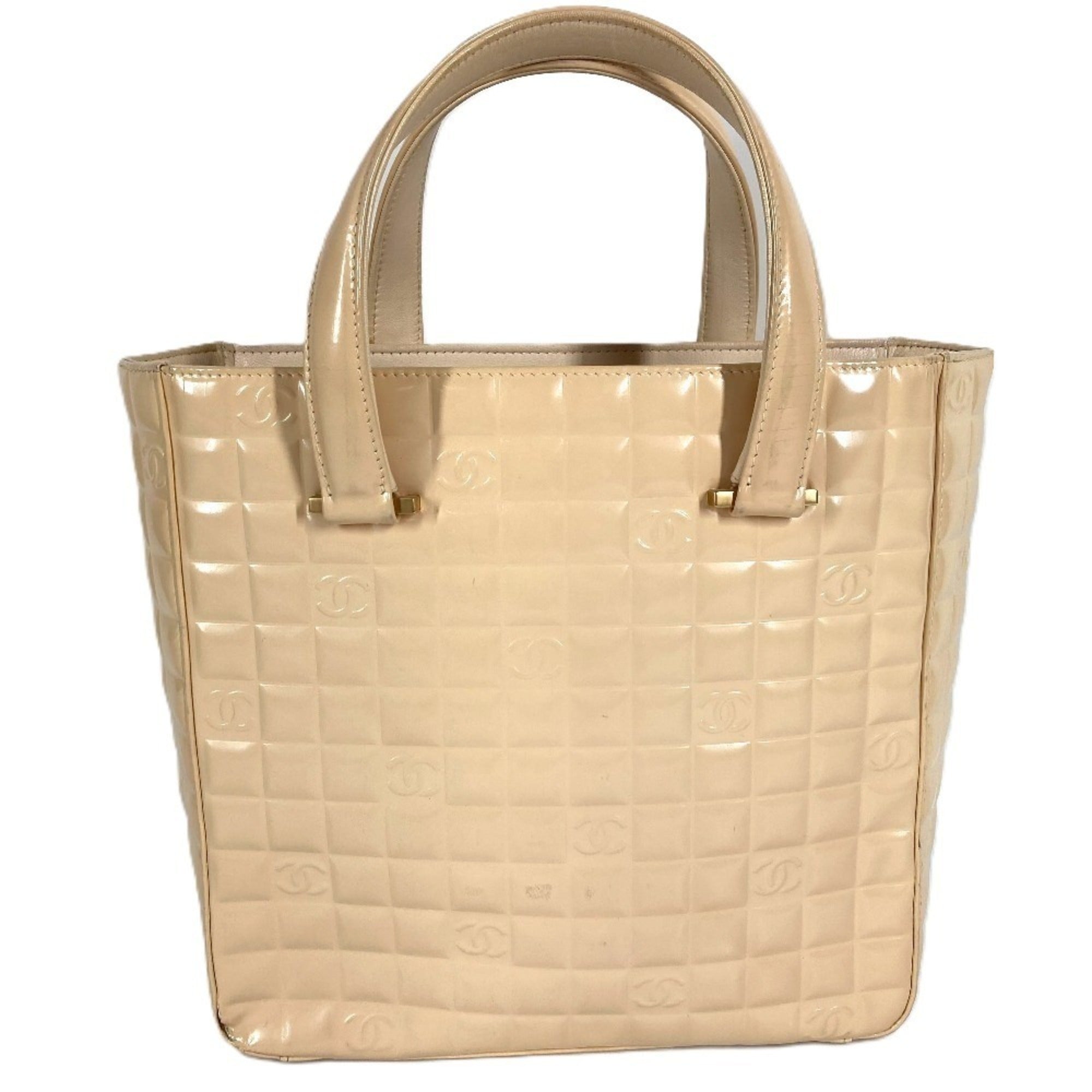 Chanel Beige Handbag Tote Bag (Pre-Owned)