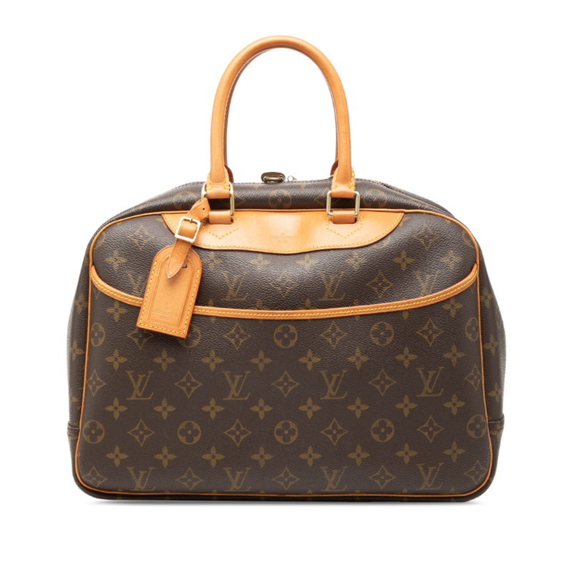 Louis Vuitton Monogram Brown Pvc Leather Handbag (Pre-Owned)