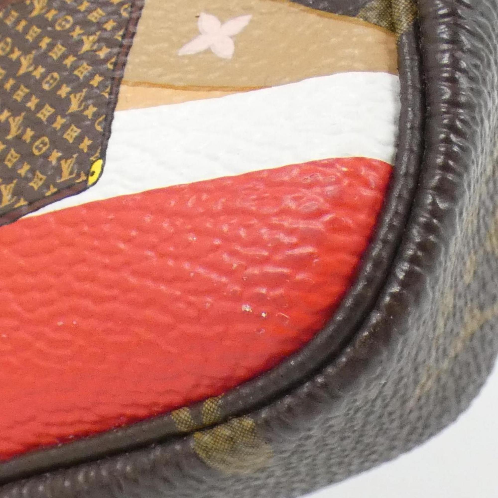 Louis Vuitton Marron Monogram Monogram Coated Canvas Pochette Pouch (Pre-Owned)
