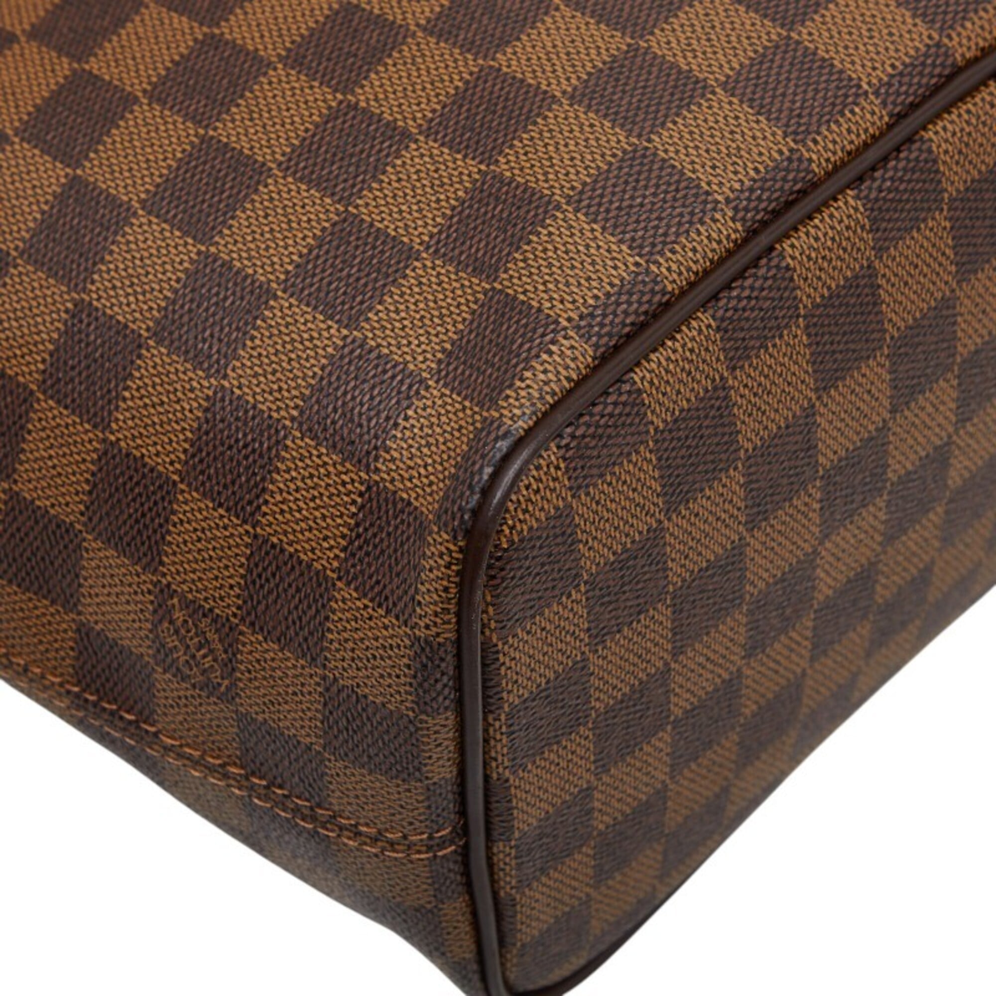 Louis Vuitton Brown Pvc Leather Tote Bag (Pre-Owned)