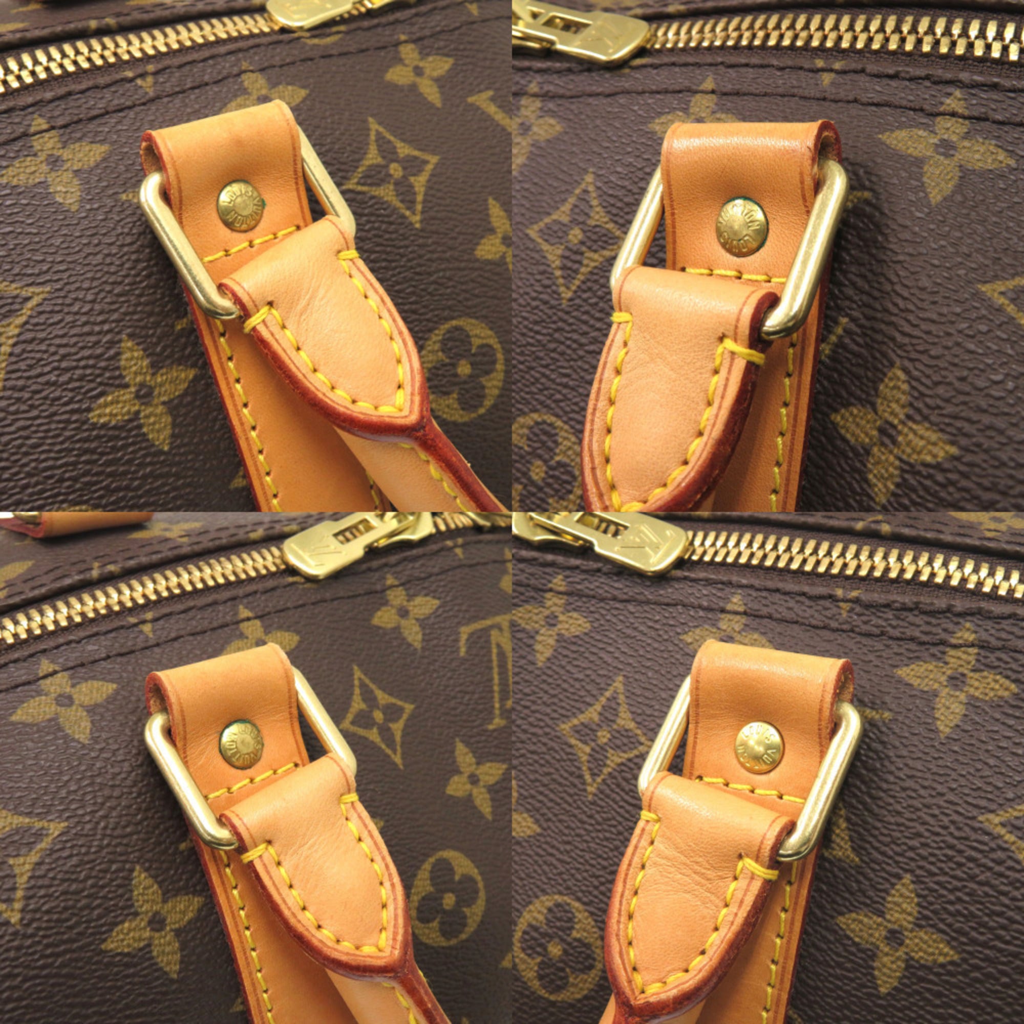 Louis Vuitton Brown Monogram Monogram Boston Bag (Pre-Owned)