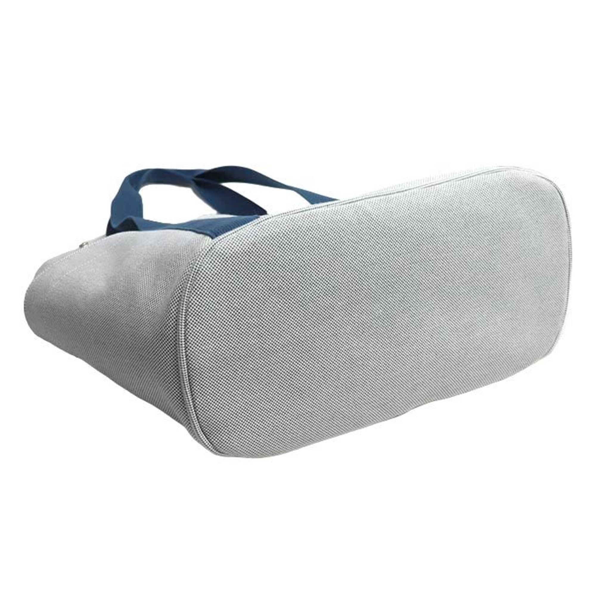 Hermes Blue Gray Toile H Tote Bag (Pre-Owned)