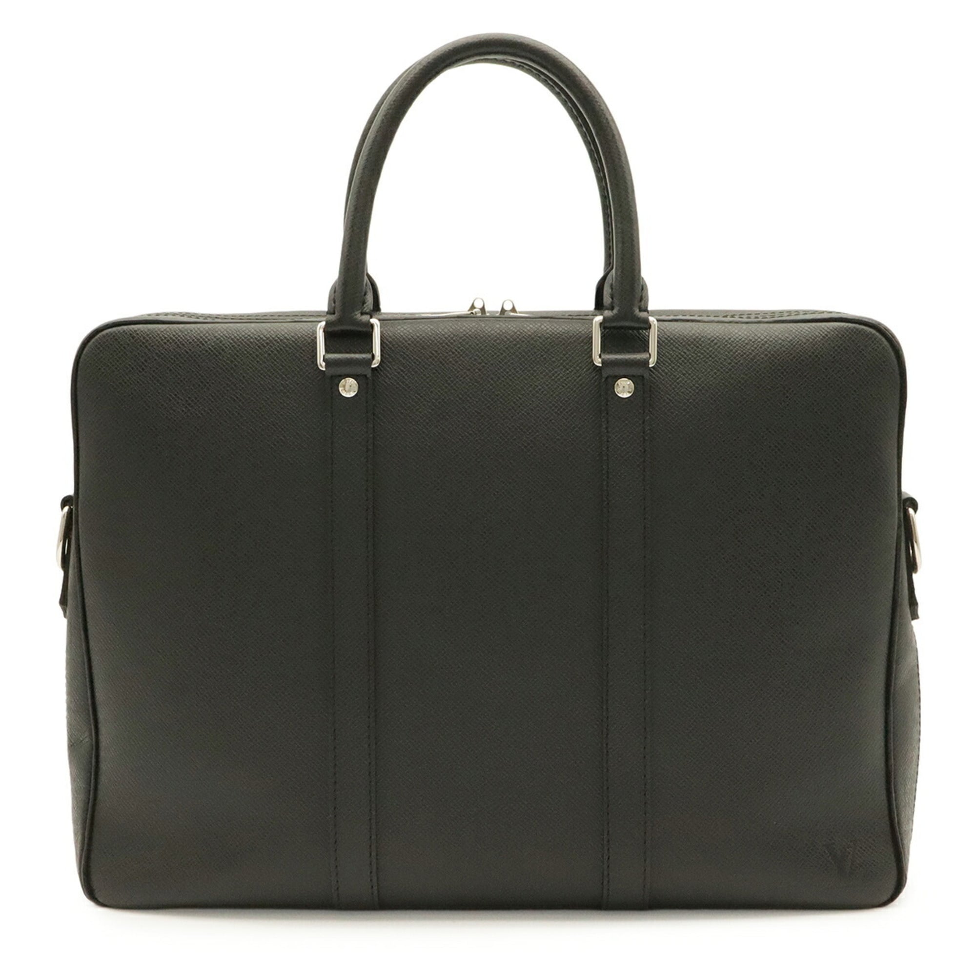 Louis Vuitton Ardoise Taiga Leather Leather Handbag (Pre-Owned)