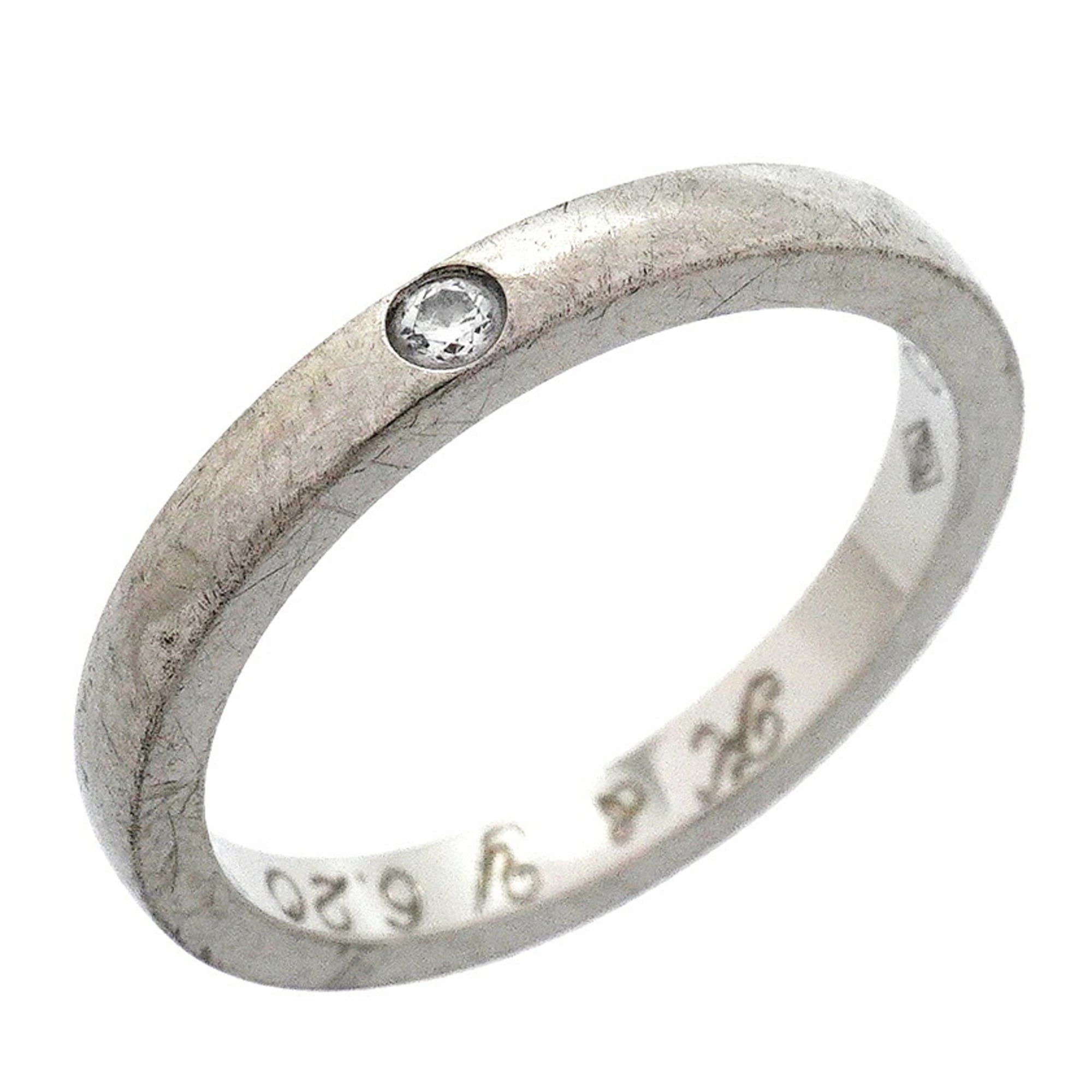 Cartier Platinum 950 Band Ring (Pre-Owned)