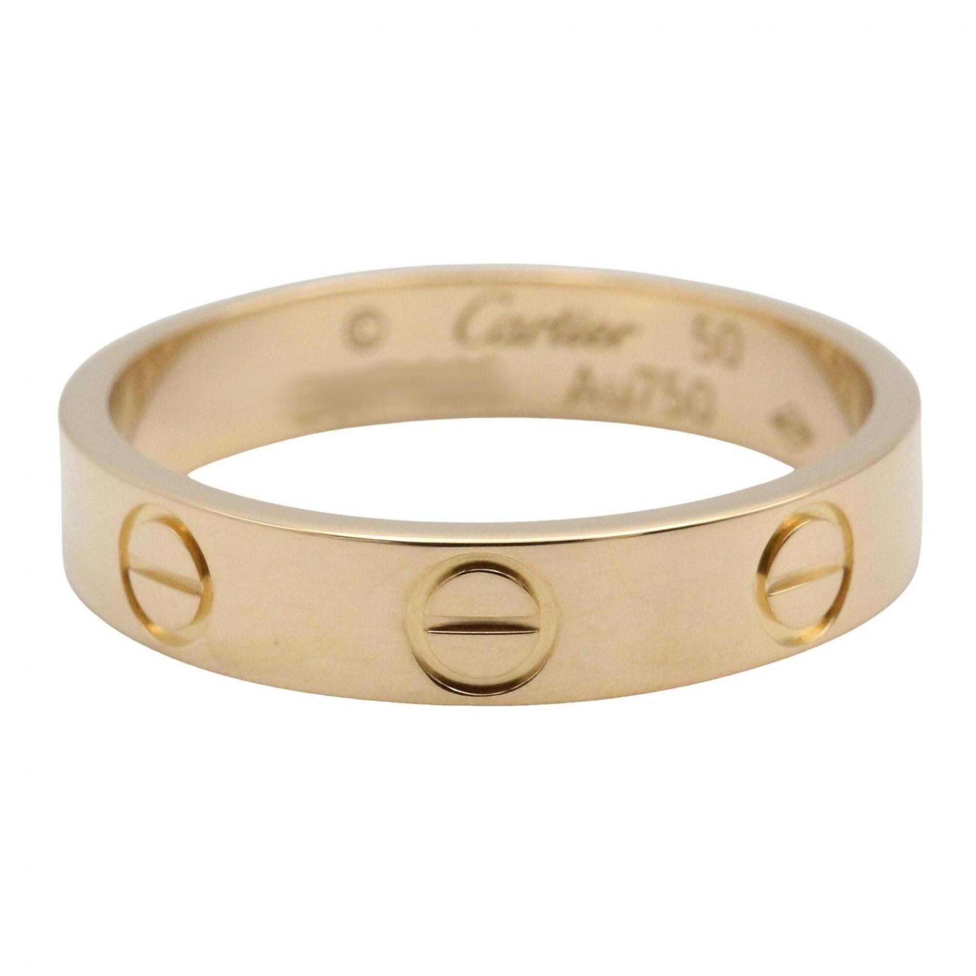 Cartier Gold Yellow Gold (18K) Band Ring (Pre-Owned)