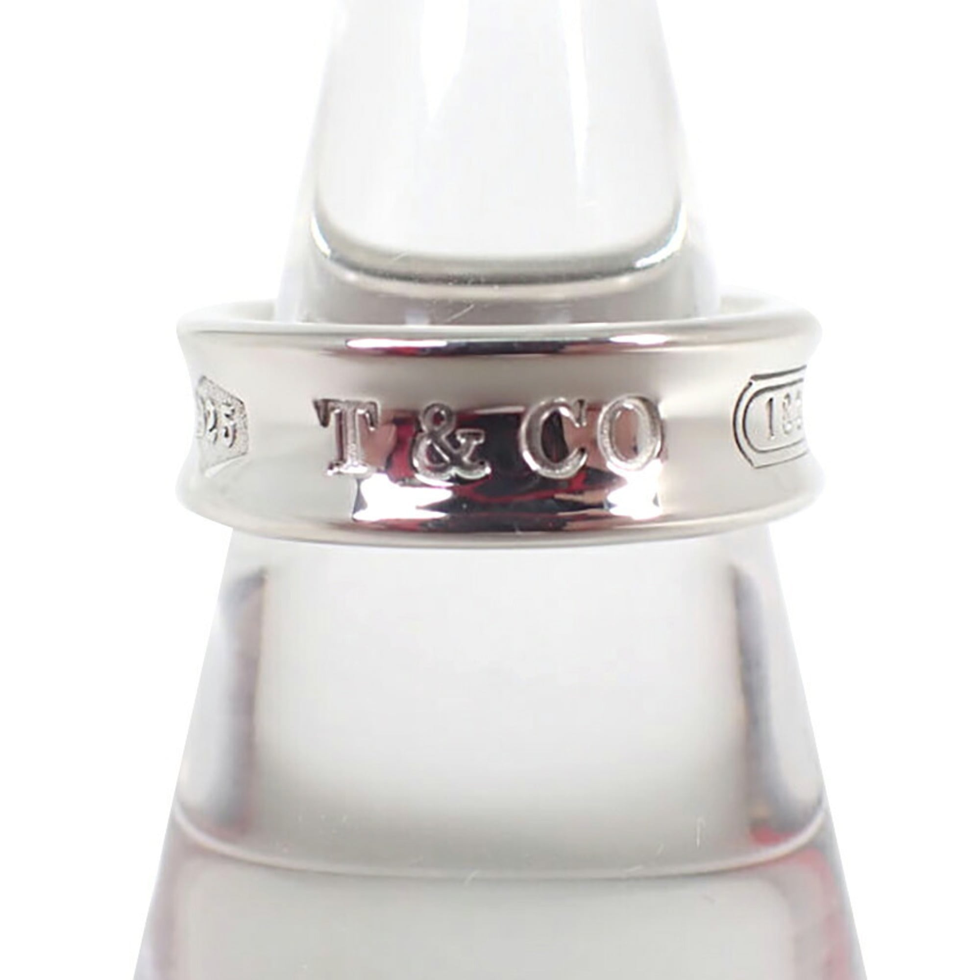 Tiffany Sterling Silver 925 Band Ring (Pre-Owned)