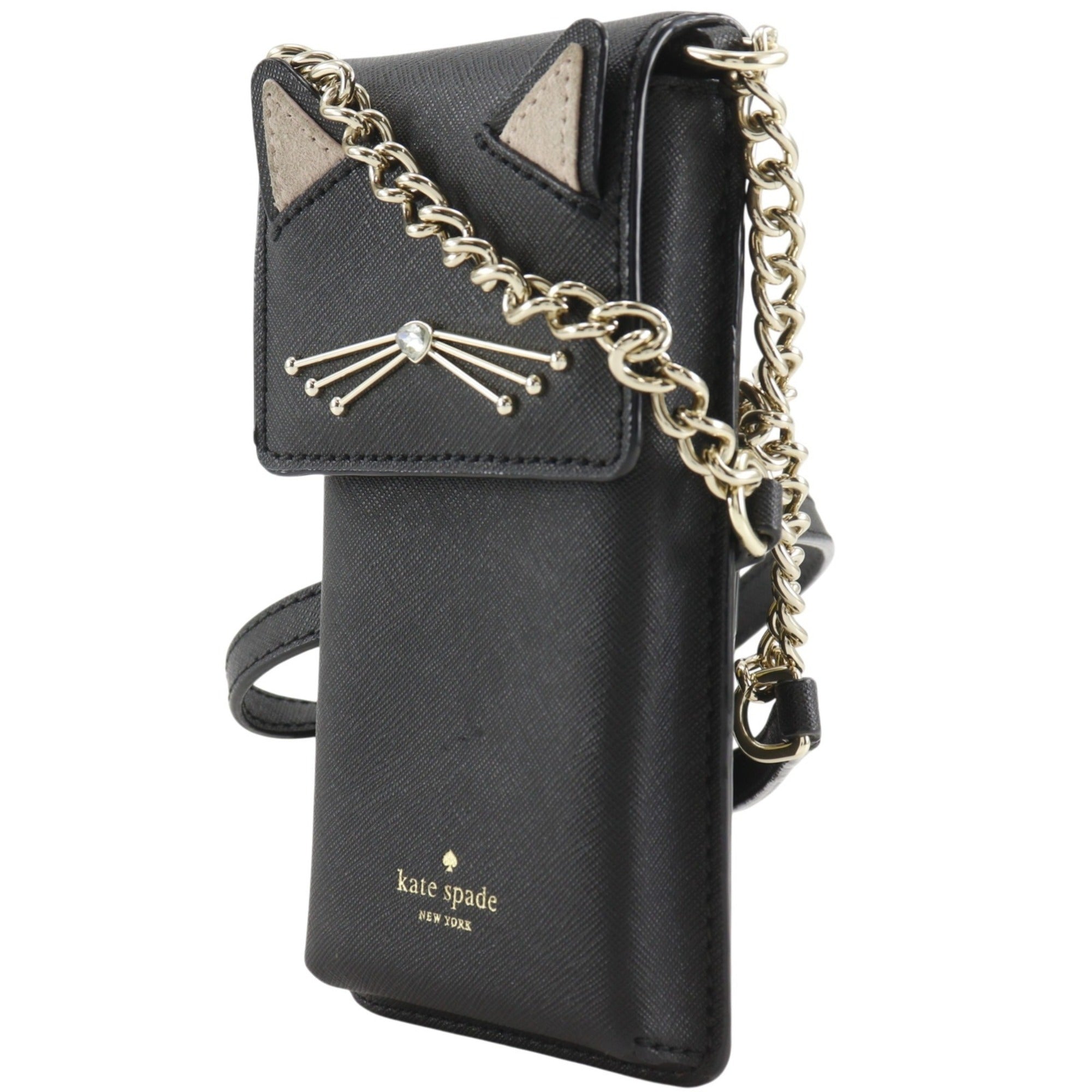 Kate Spade Black Leather Shoulder Bag (Pre-Owned)