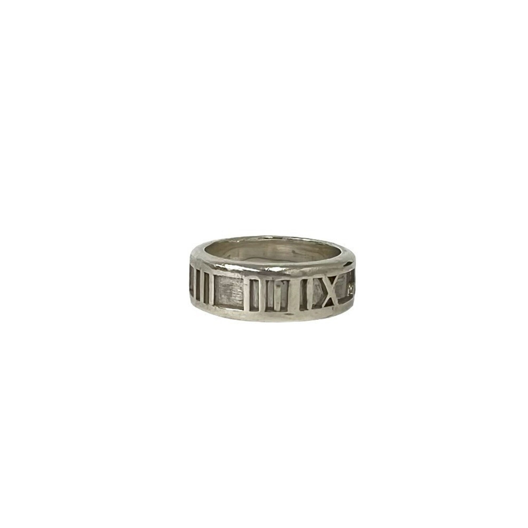 Tiffany Silver Silver 925 Band Ring (Pre-Owned)