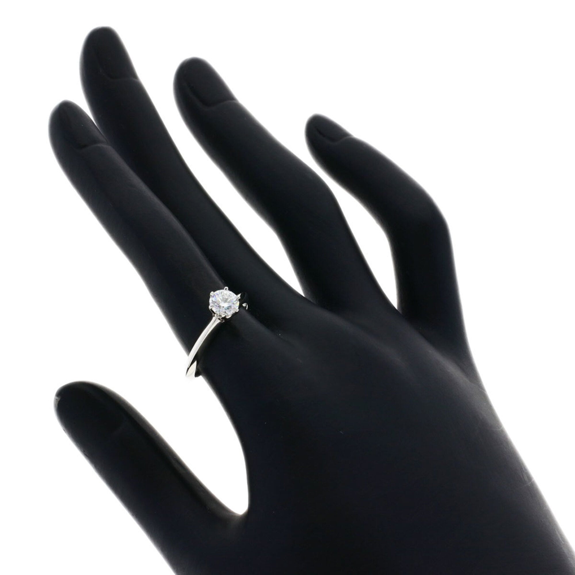 Tiffany Platinum 950 Band Ring (Pre-Owned)