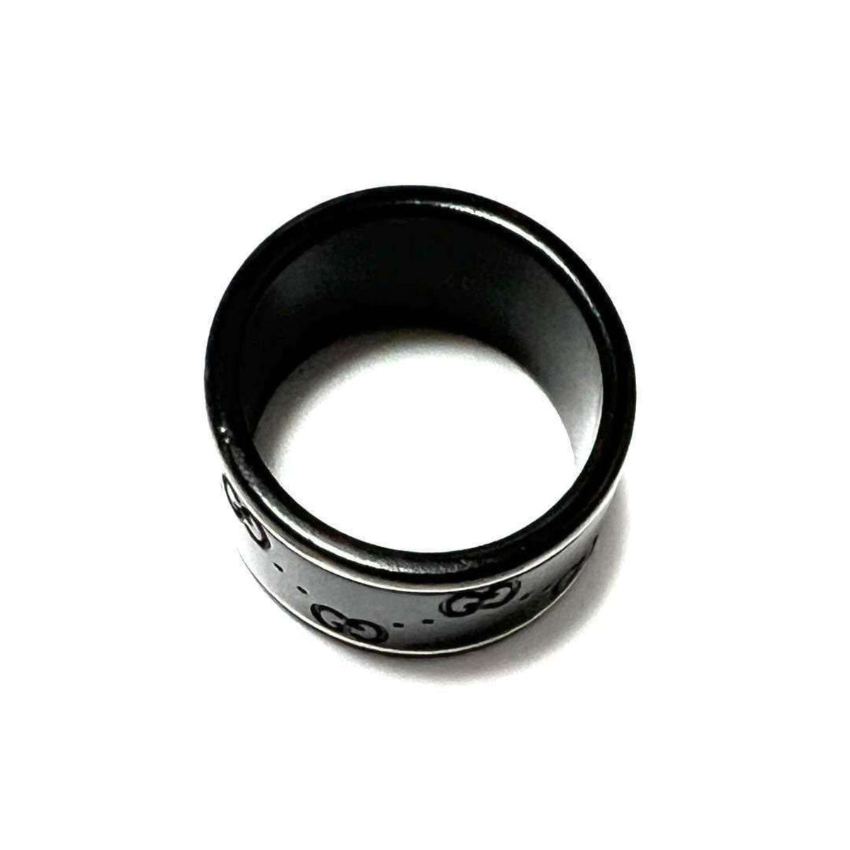 Gucci White Gold (18K) Ceramic Band Ring (Pre-Owned)
