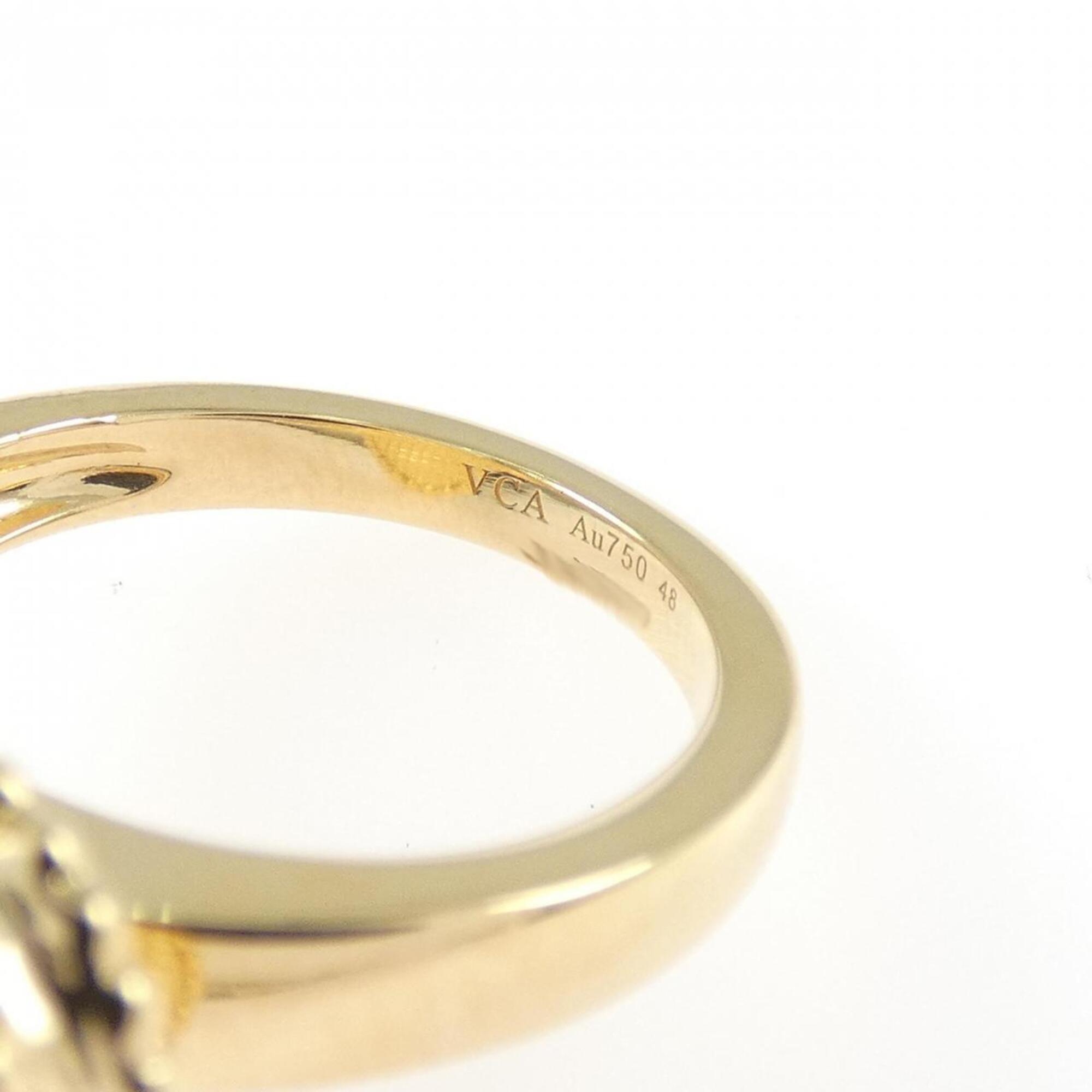 Van Cleef & Arpels Yellow Gold (18K) Band Ring (Pre-Owned)