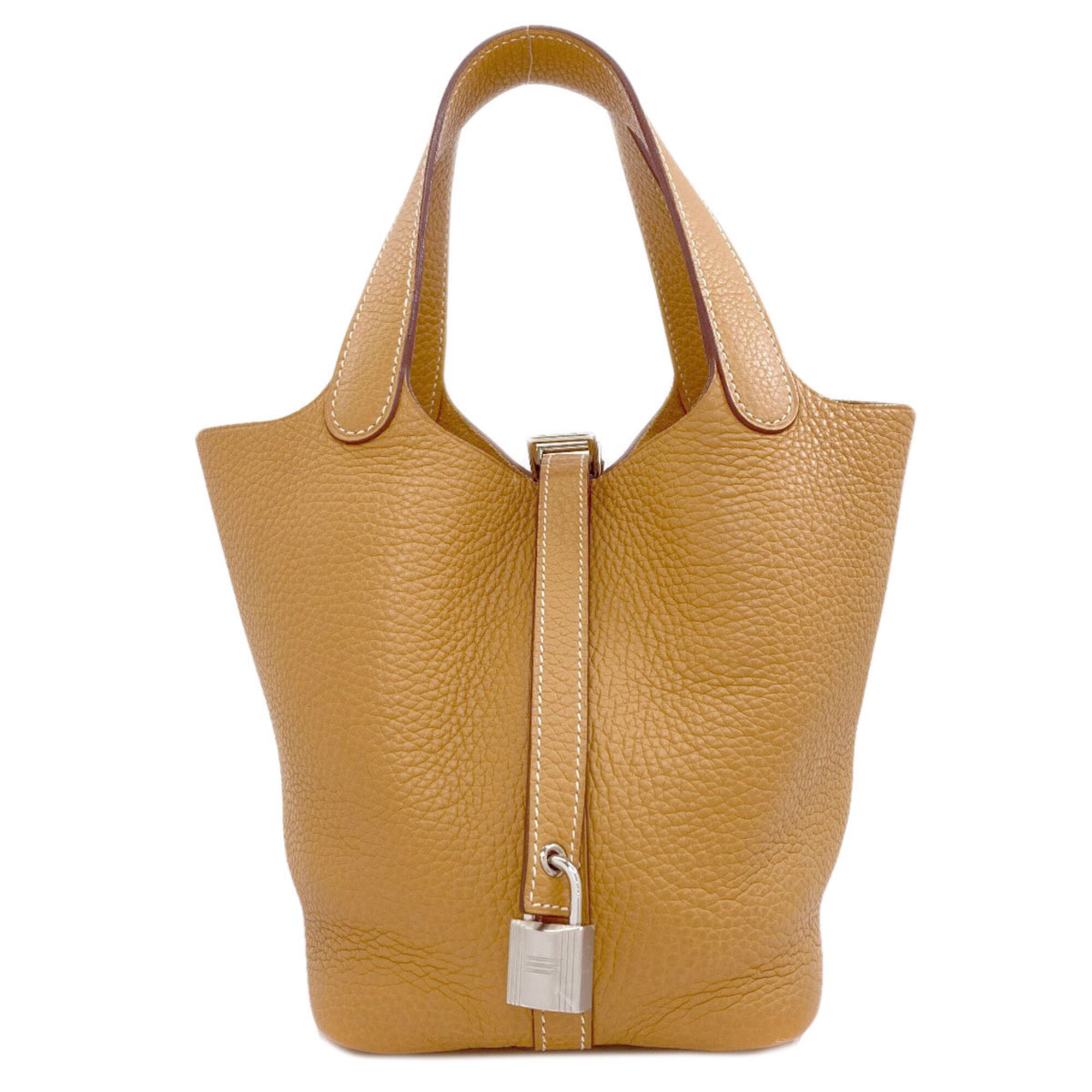Hermes Picotin Camel Handbag (Pre-Owned)
