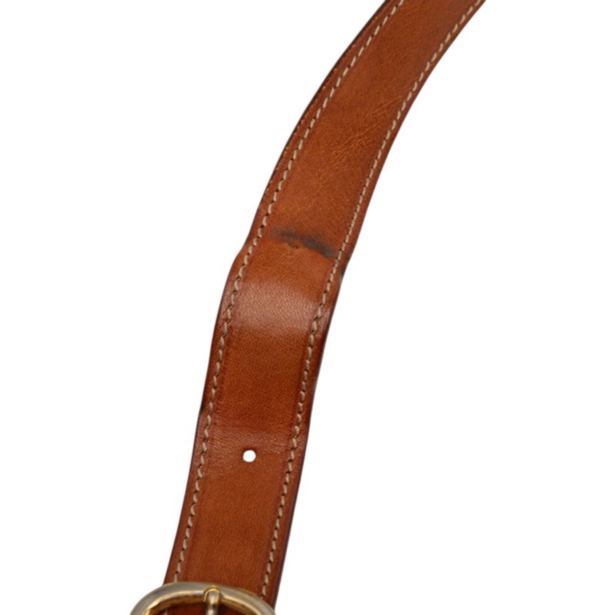 Celine Brown Pvc Leather Shoulder Bag (Pre-Owned)