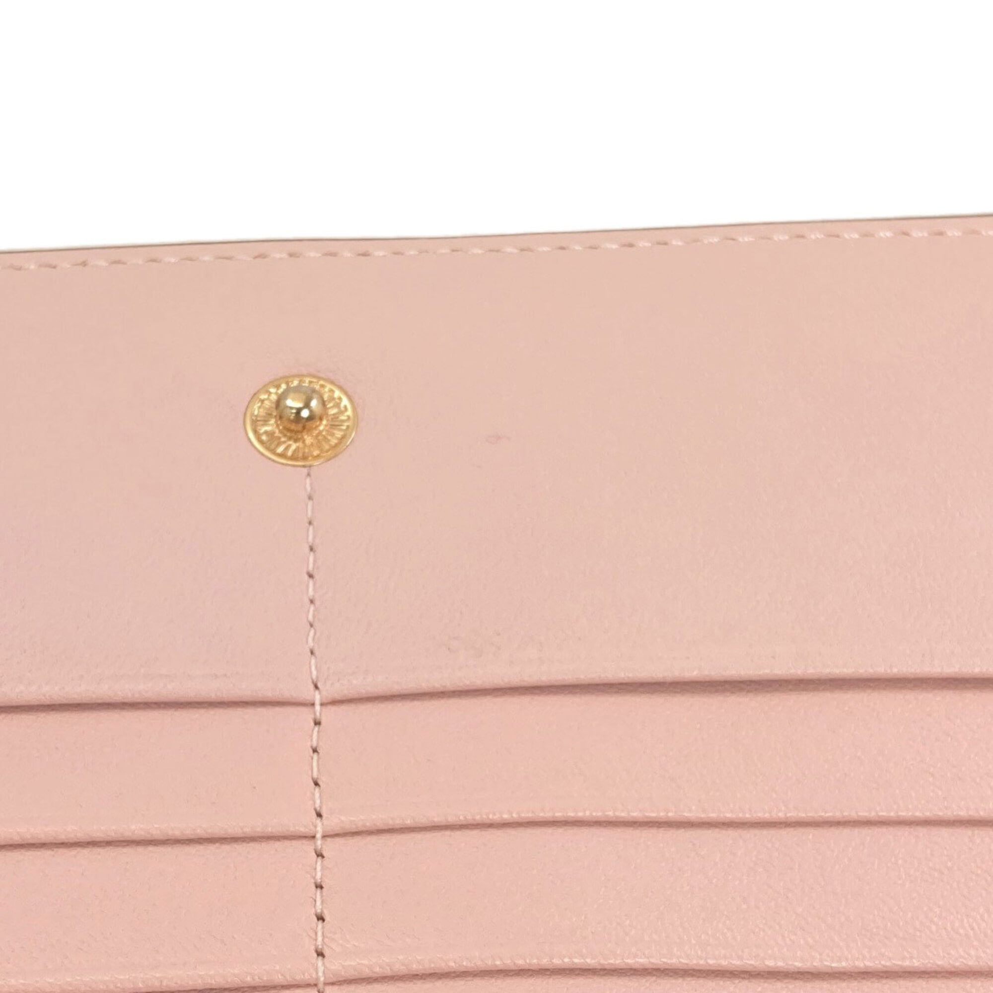 Tory Burch Pink Leather Chain/Shoulder Wallet (Pre-Owned)